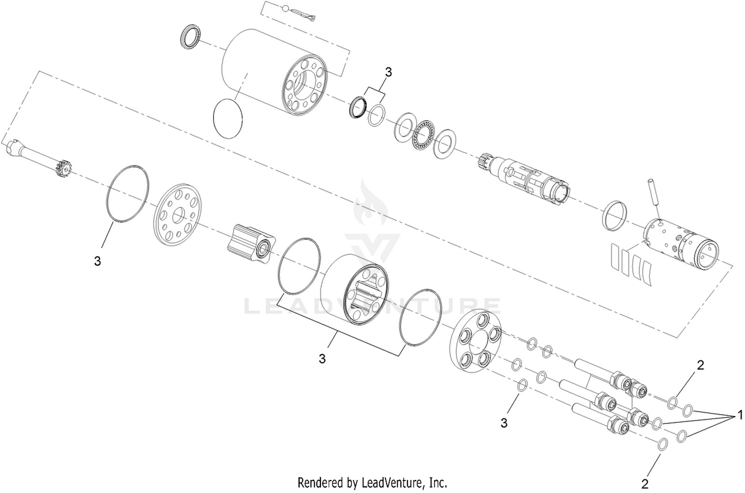 Steer Valve Assembly No. 108-2077