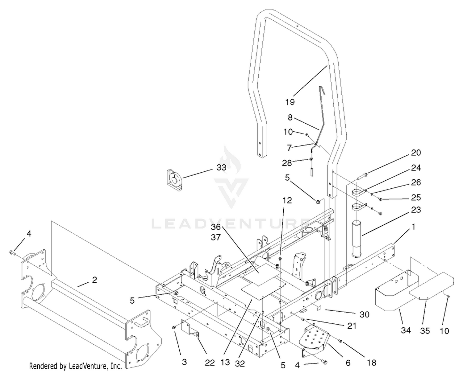 Frame and Platform Assembly