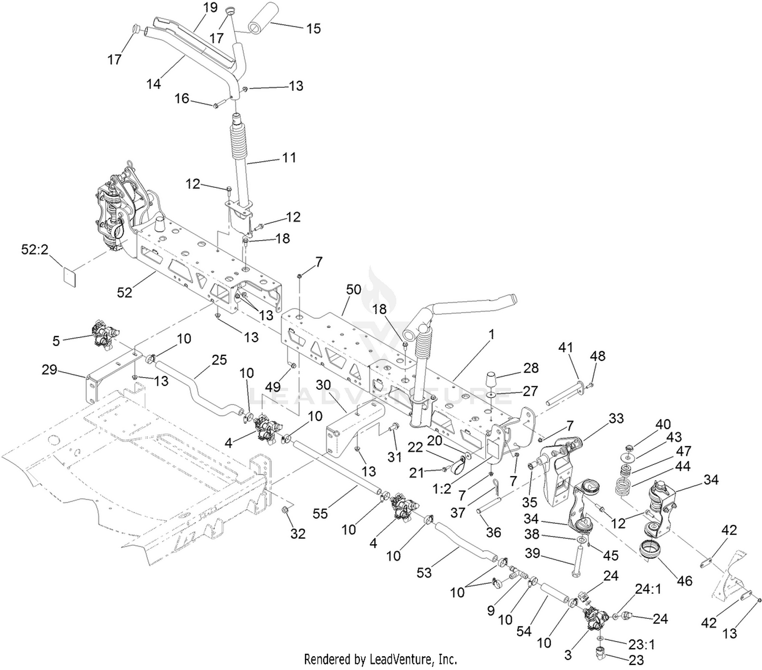 Center Boom Assembly