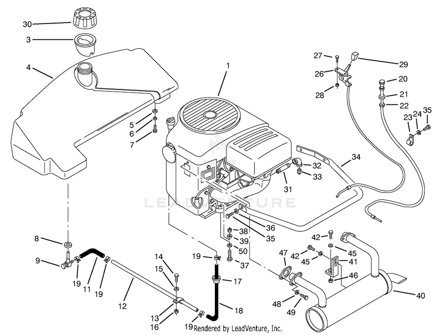 Engine  Fuel System Assembly