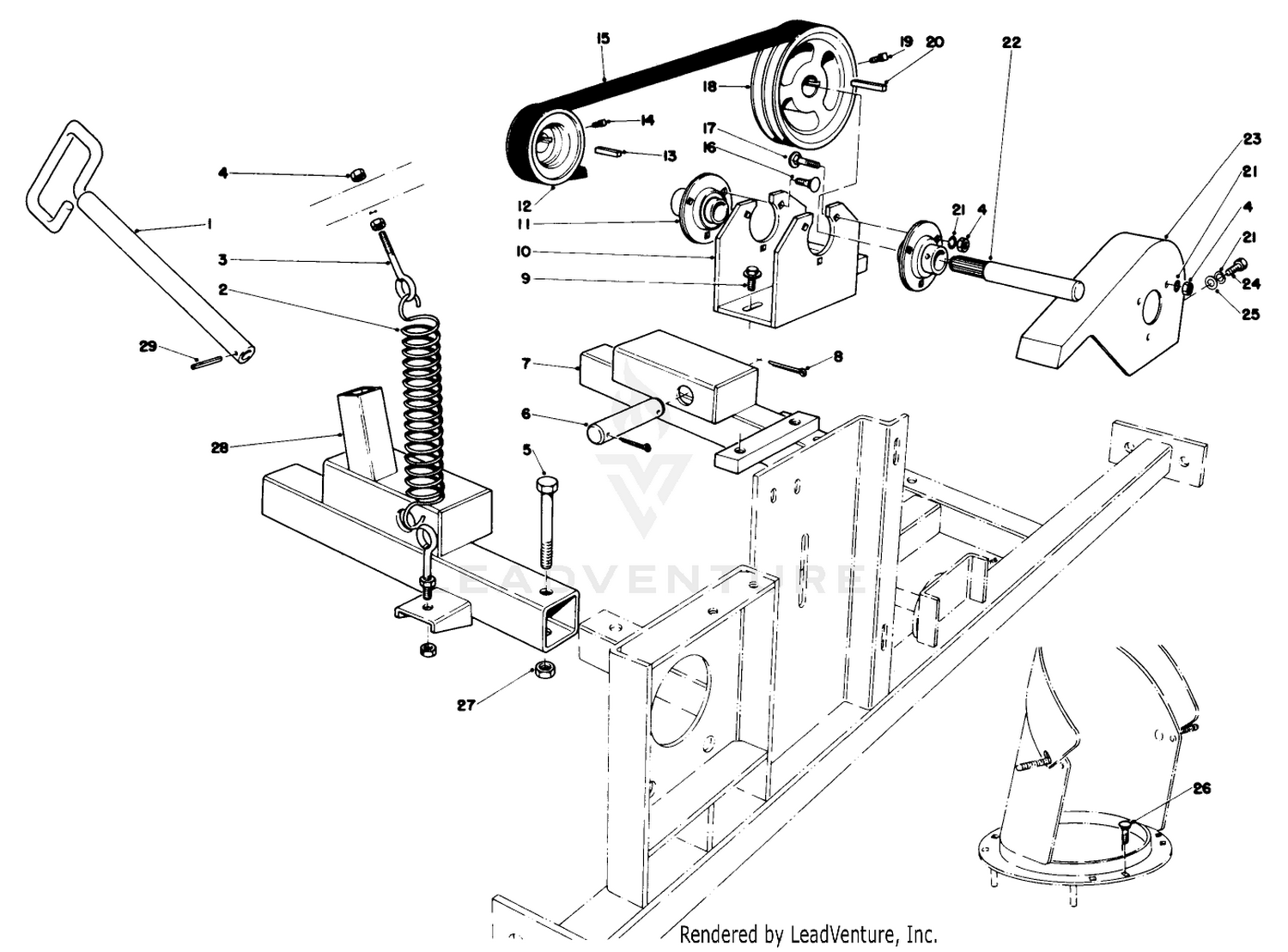 48" Snowthrower Adapter Kit Model No. 30510