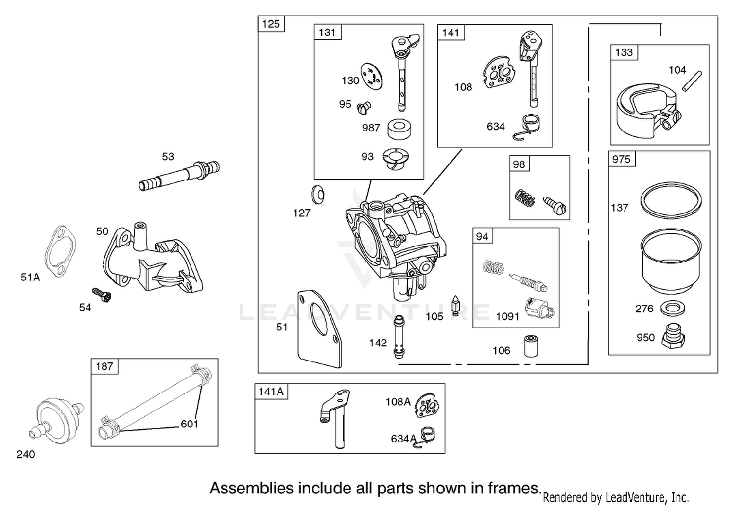 Assembly diagram