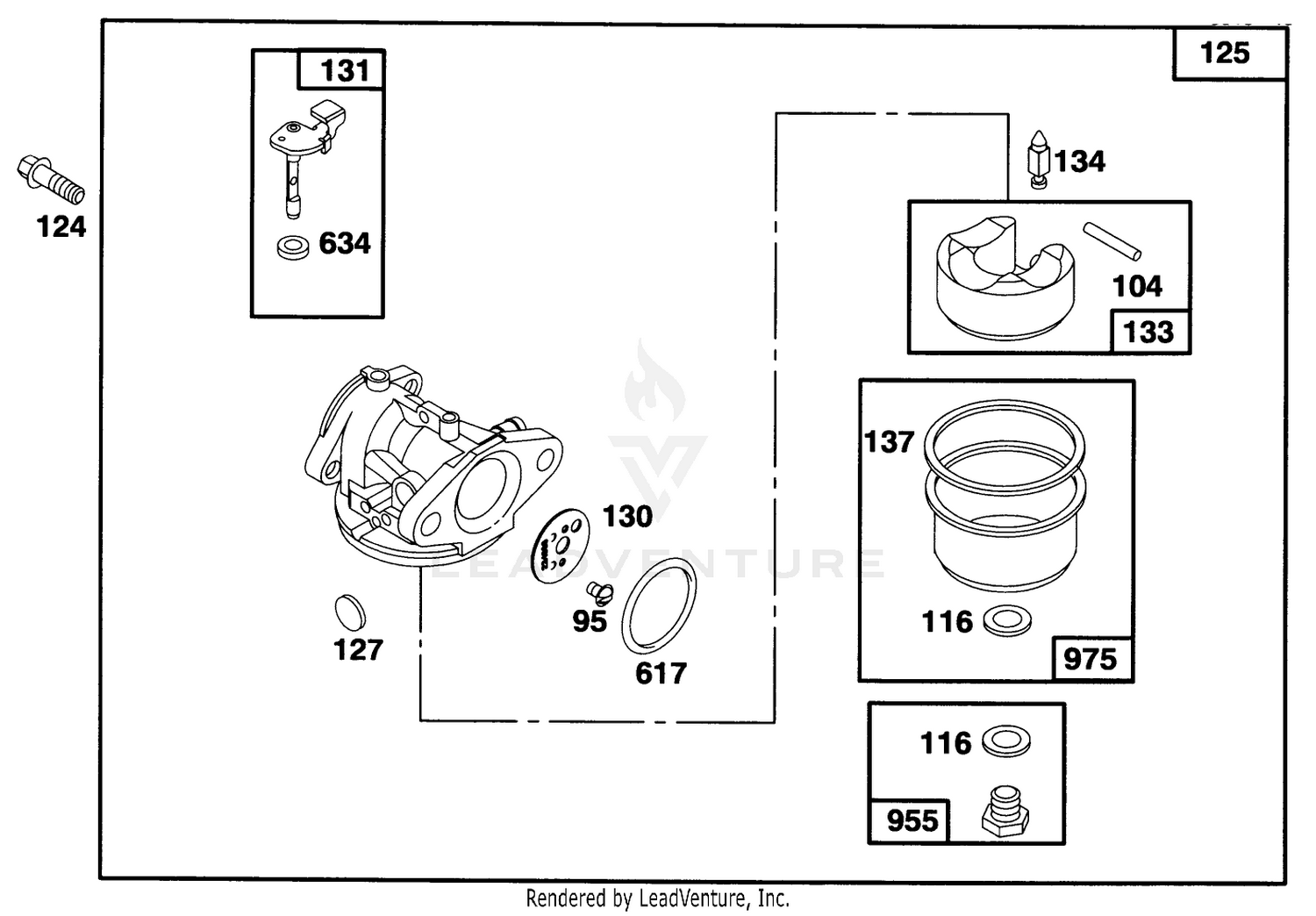 Engine Briggs  Stratton Model 12f802-0667-01 3