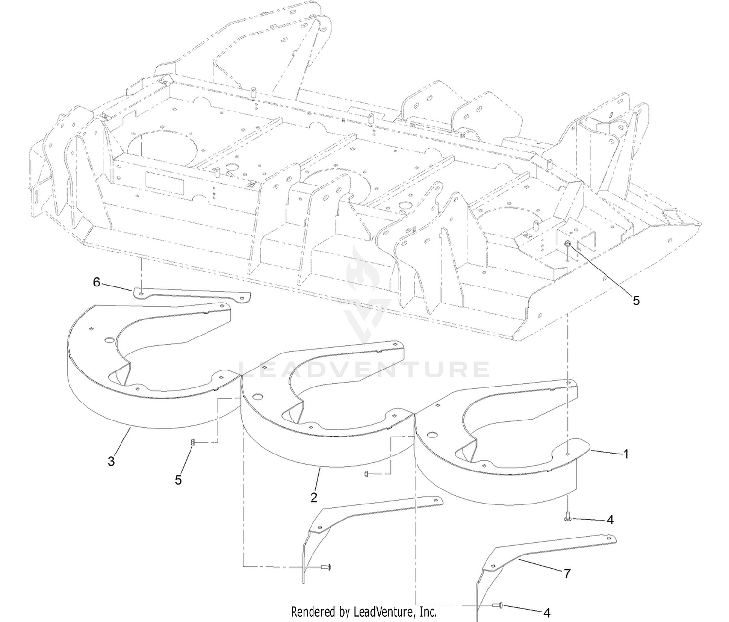Right Hand Deck Chamber Assembly
