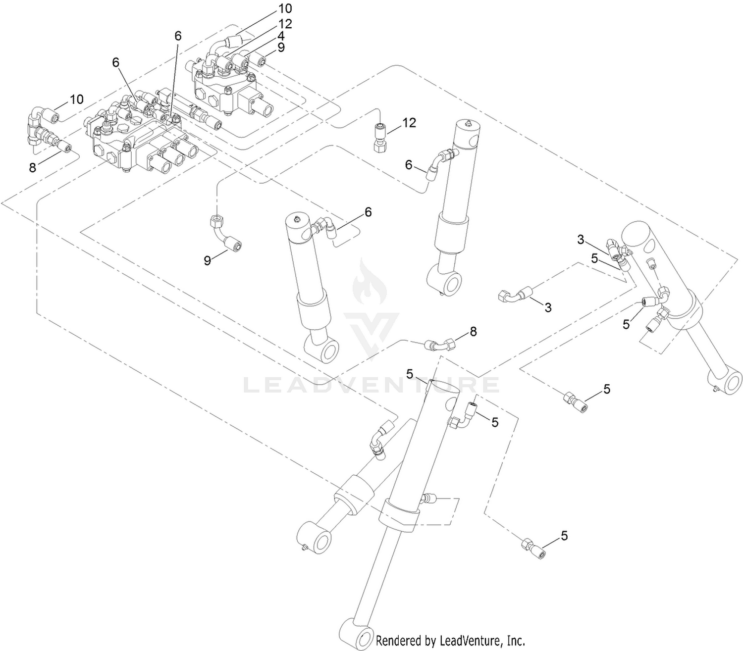 No. 2 Hose Kit Assembly No. 111-4102