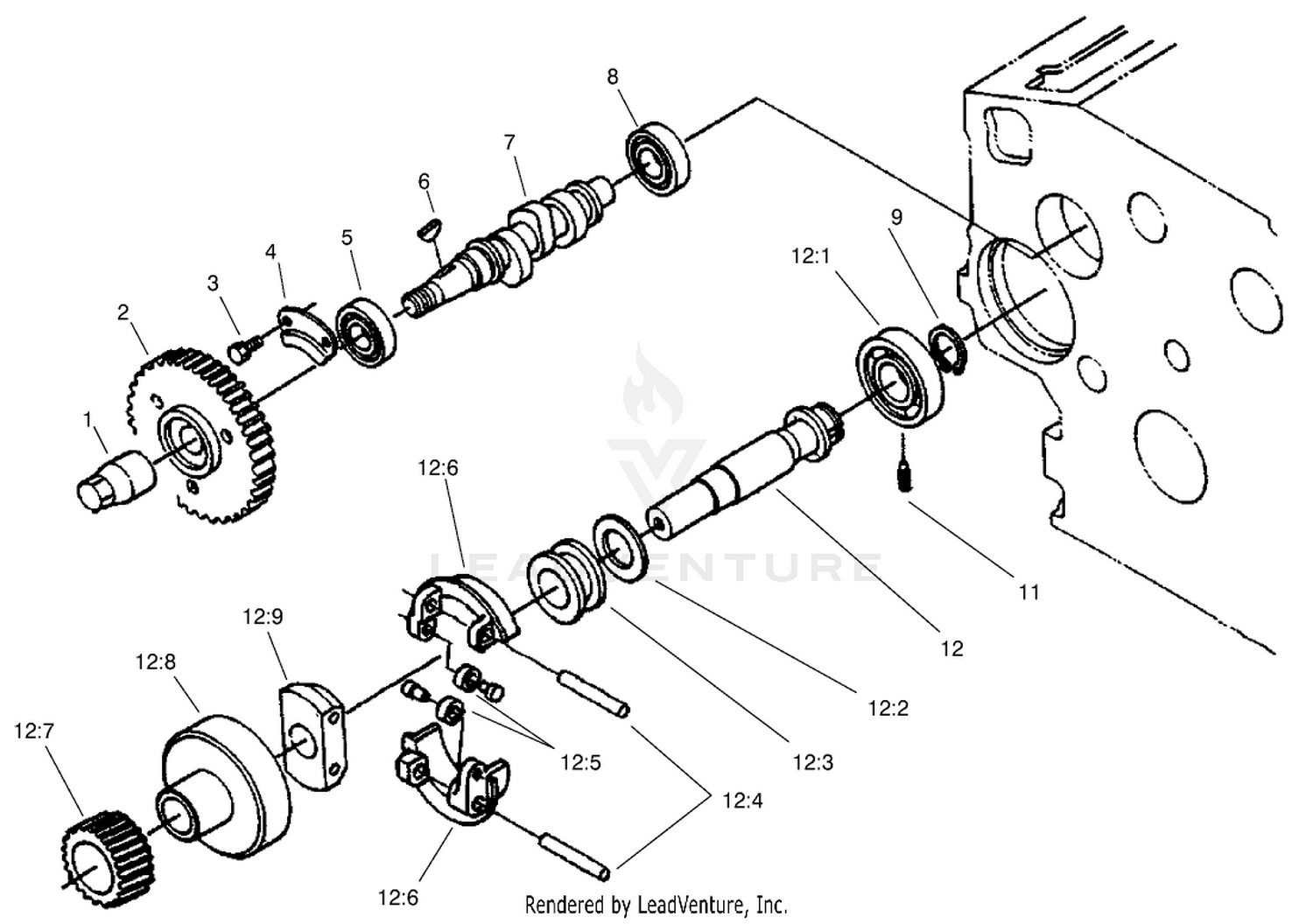 Fuel Camshaft Assembly
