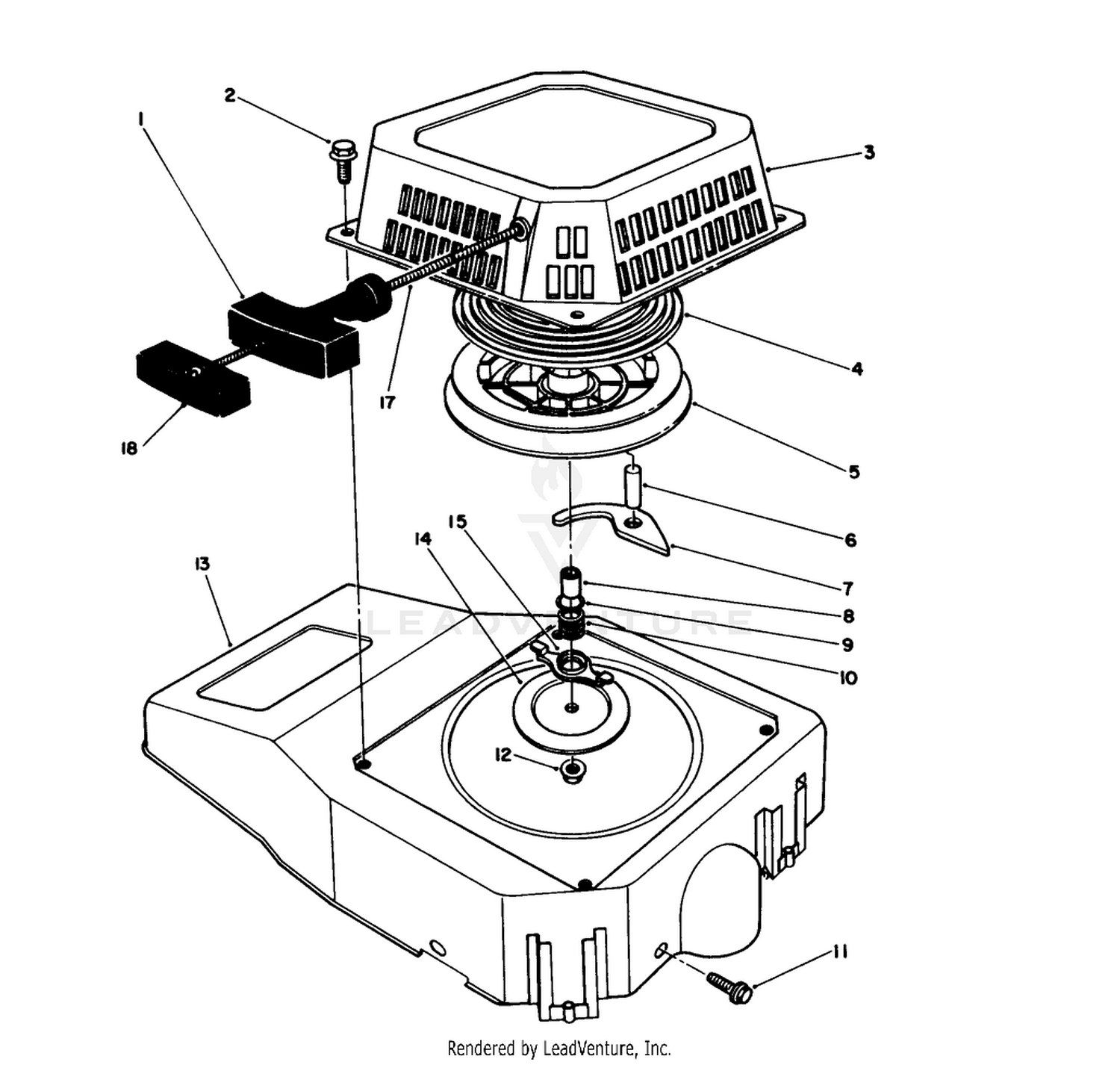 Recoil Assembly (model No. Vmh7)