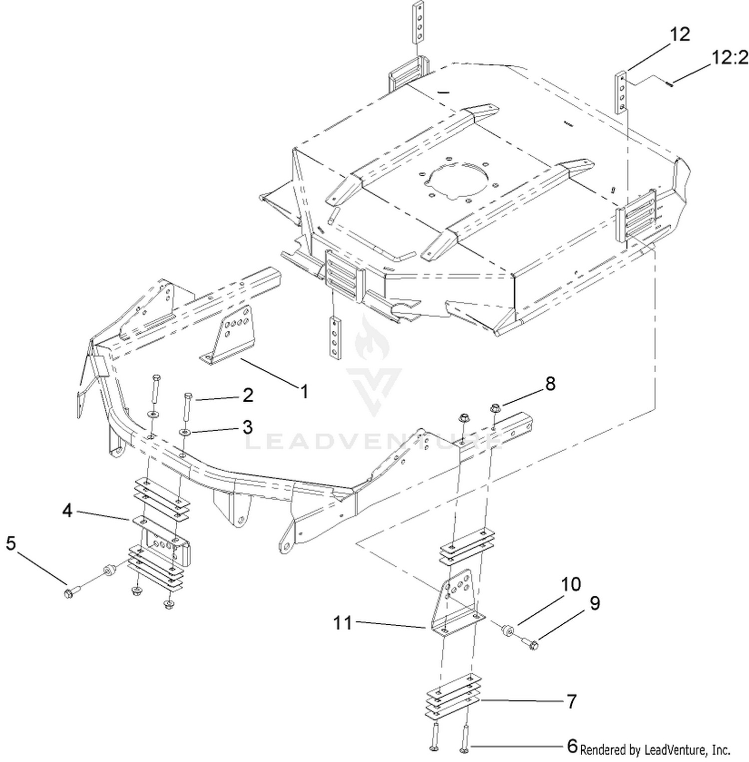 Height-of-Cut Bracket Assembly