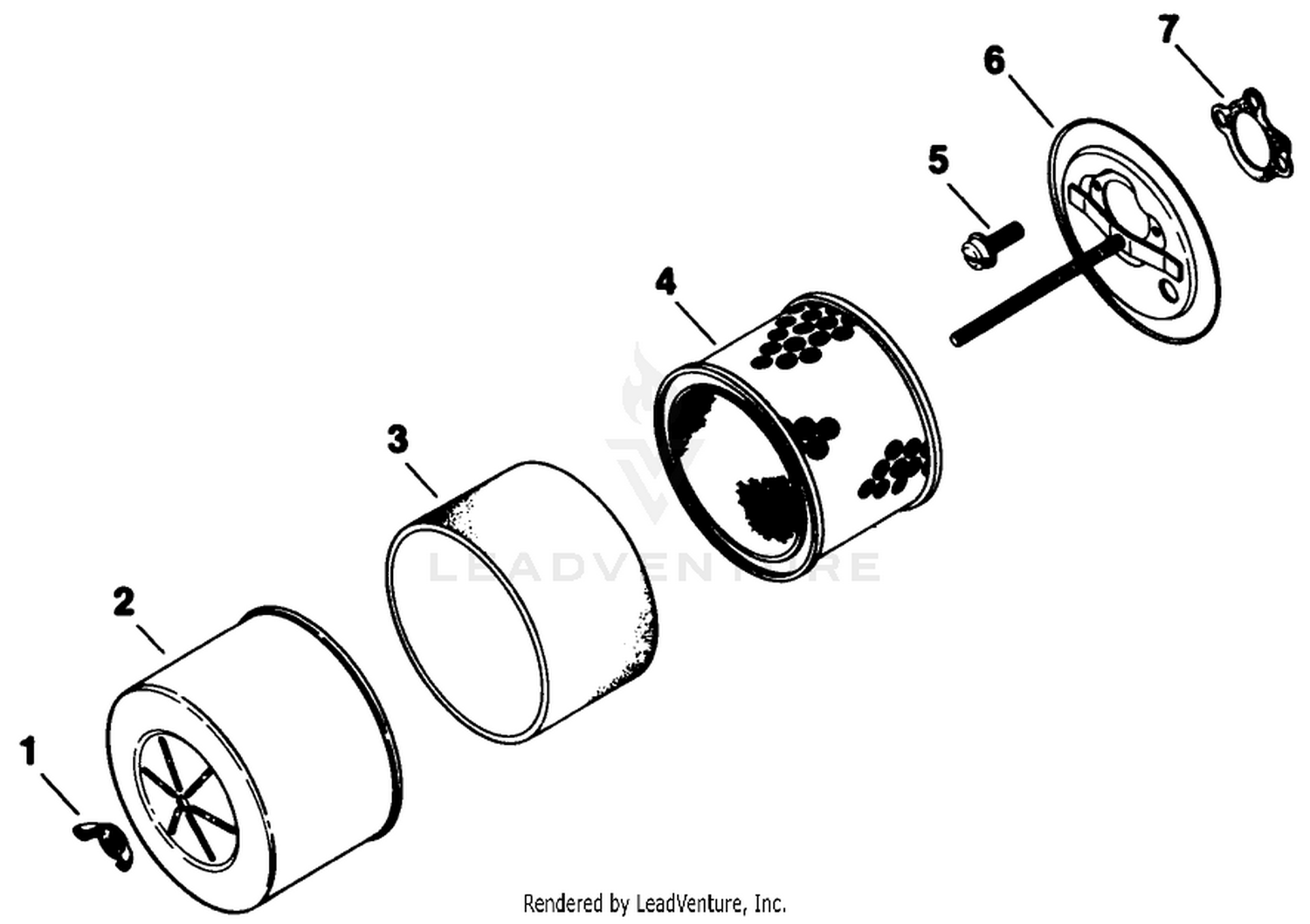 Engine Assembly-Kohler Model No. M16s-711533