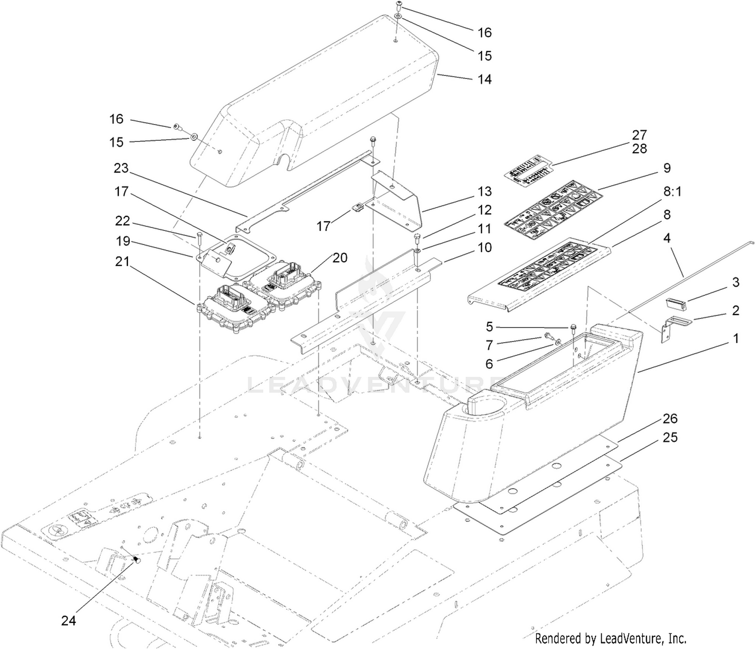 Controller and Tool Box Assembly