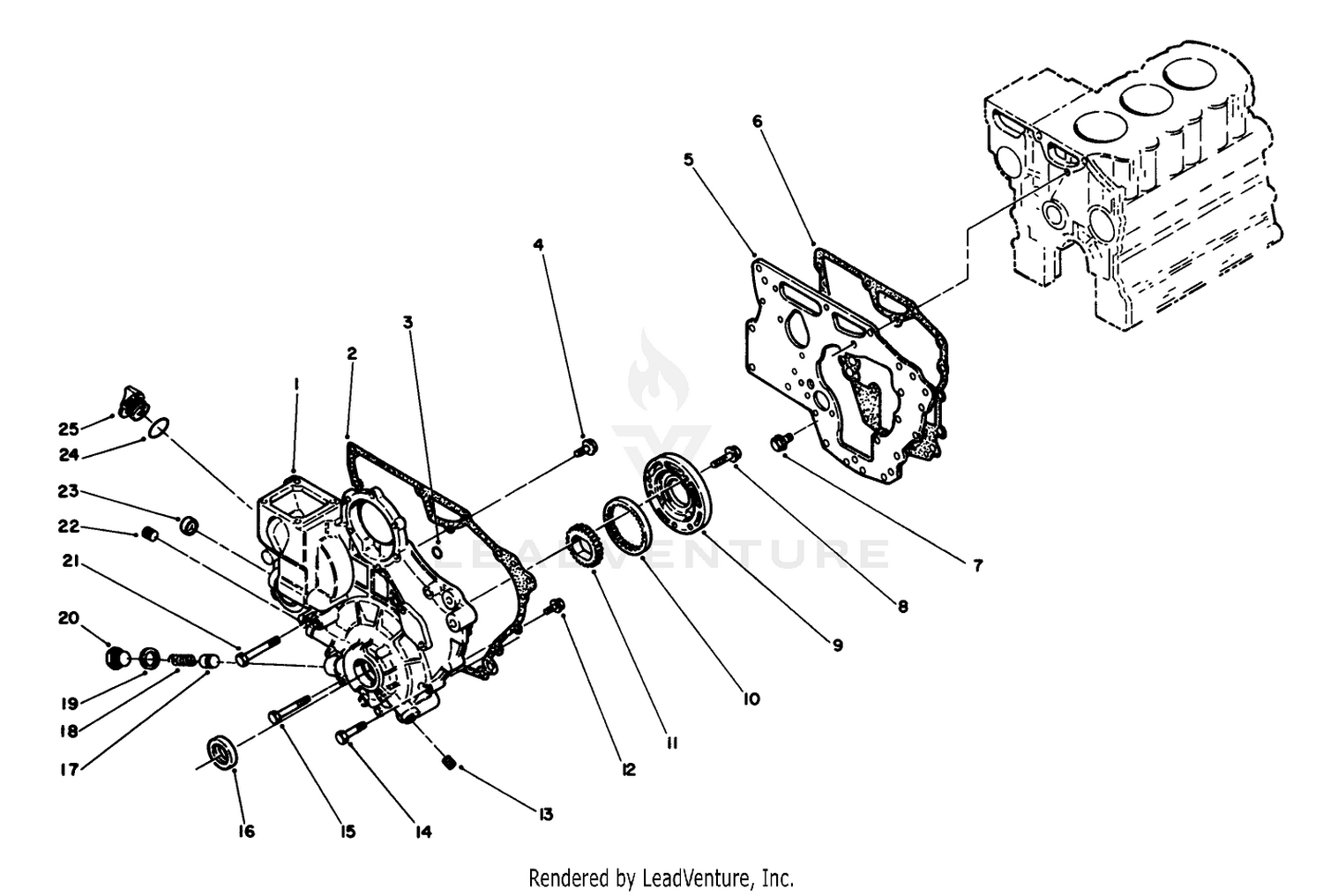 GEAR CASE ASSEMBLY