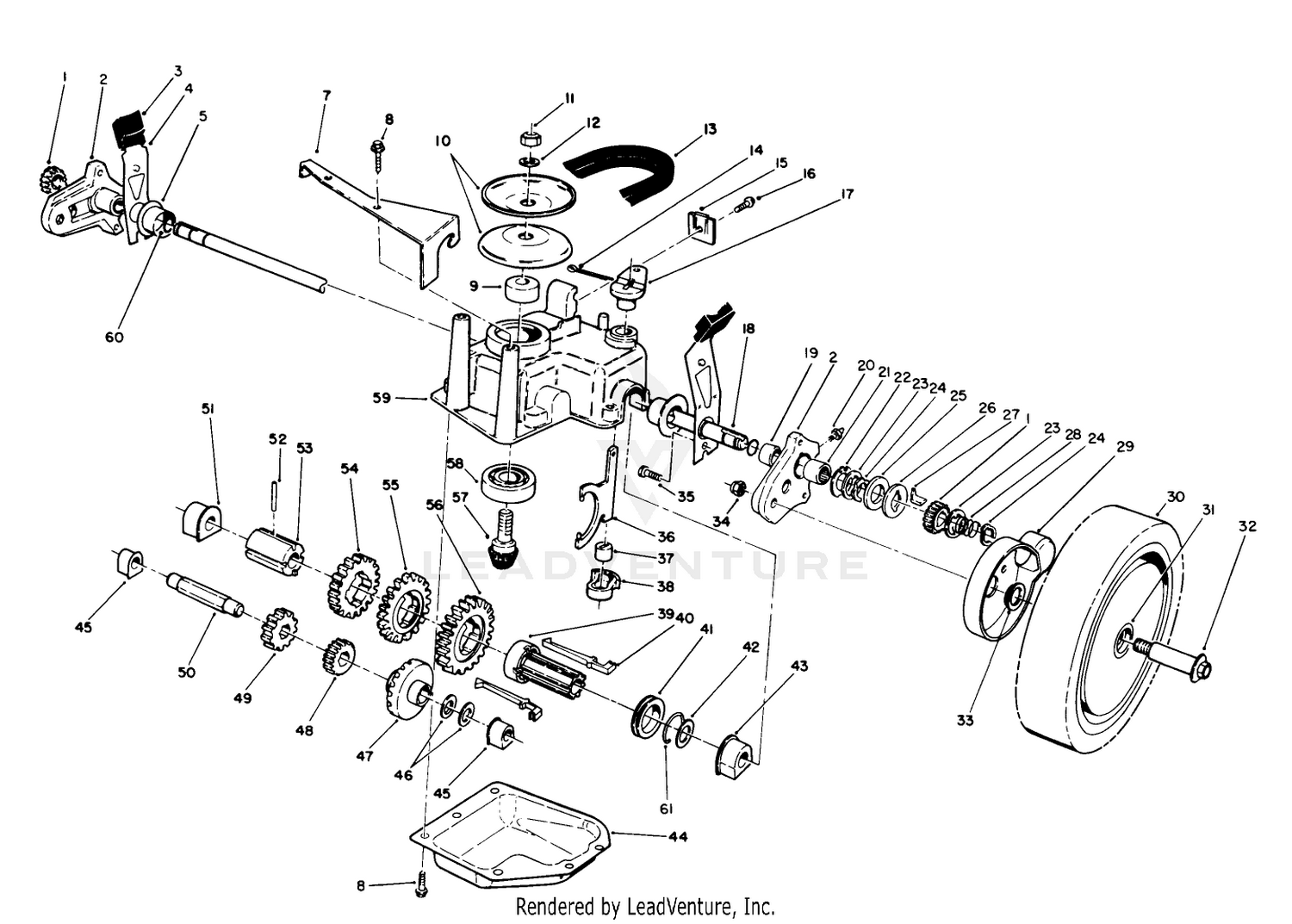 Gear Case Assembly