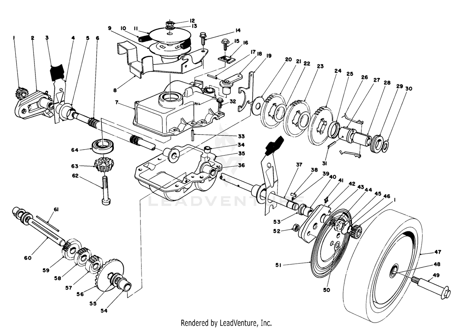 Gear Case Assembly