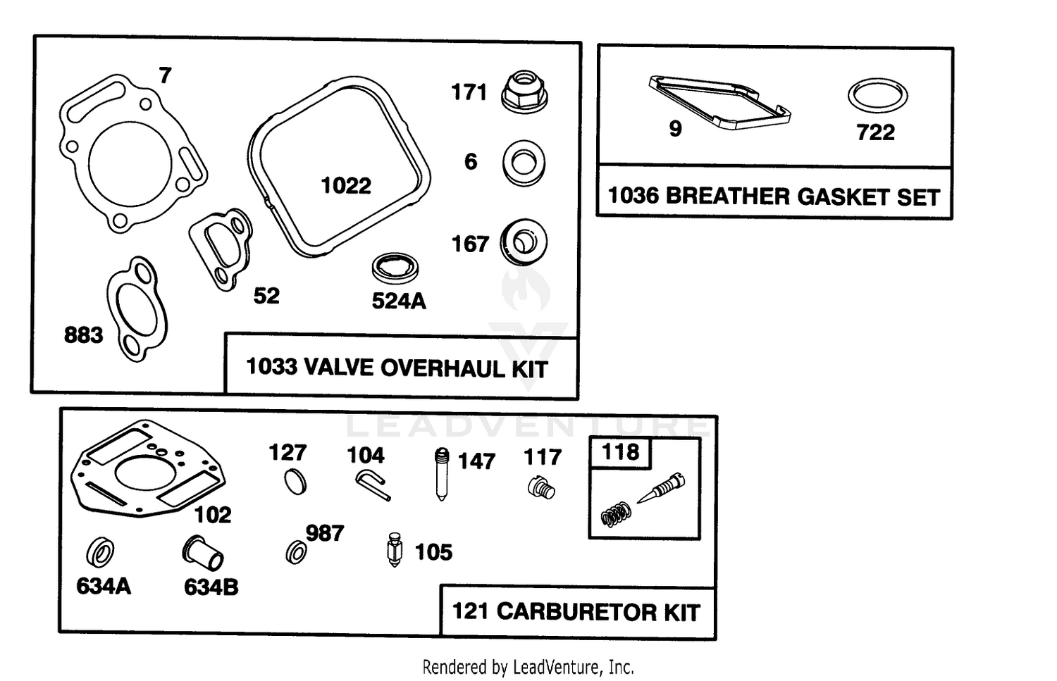Engine Briggs  Stratton Model 303447-0479-01 10