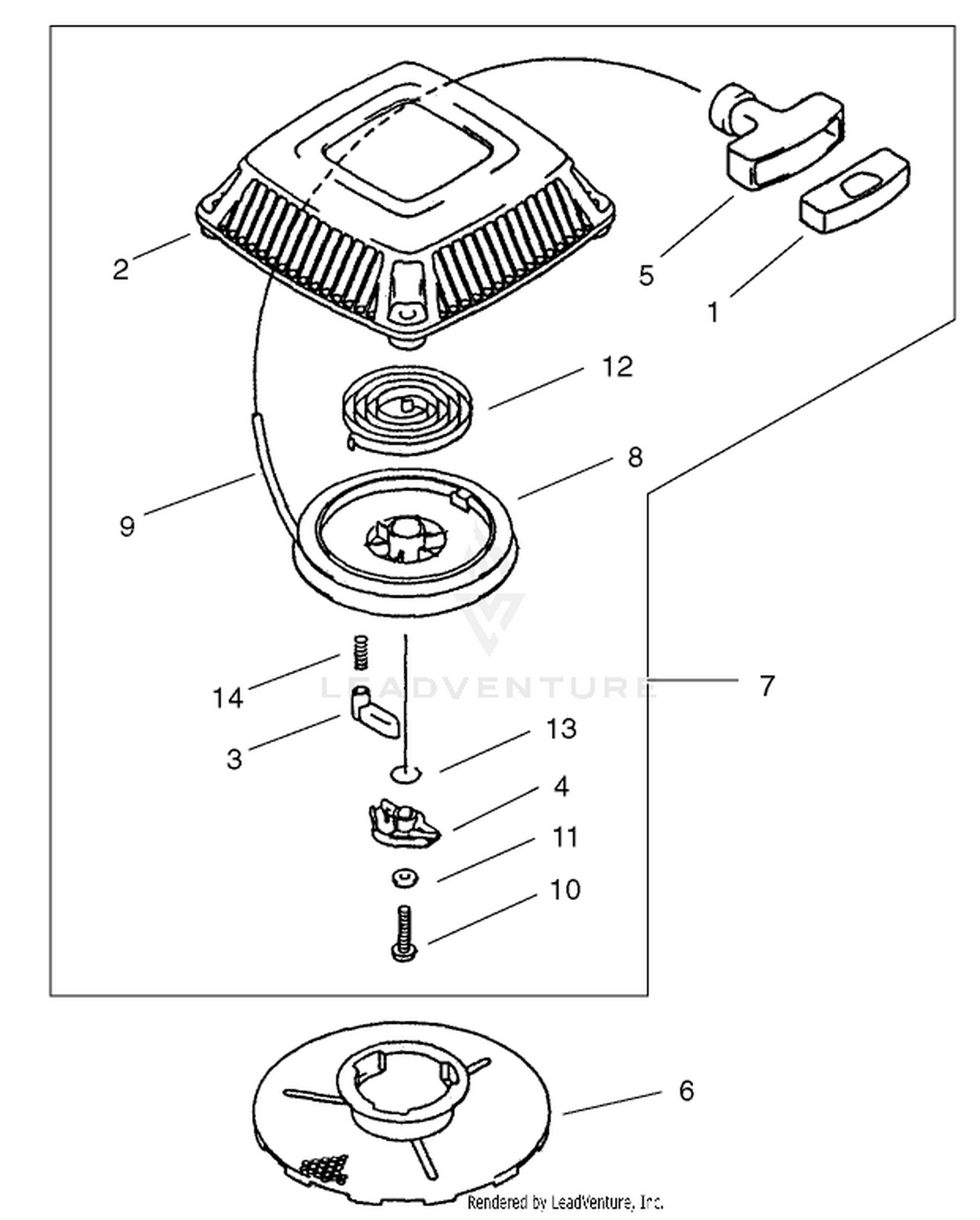 Recoil Starter Assembly
