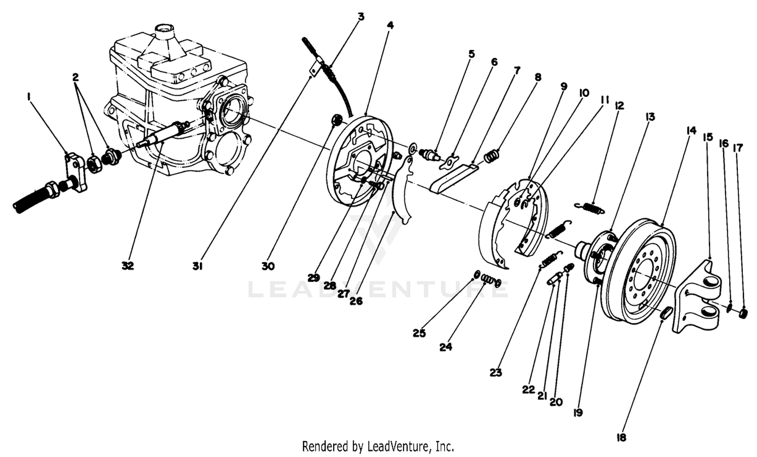 Parking Brake Assembly
