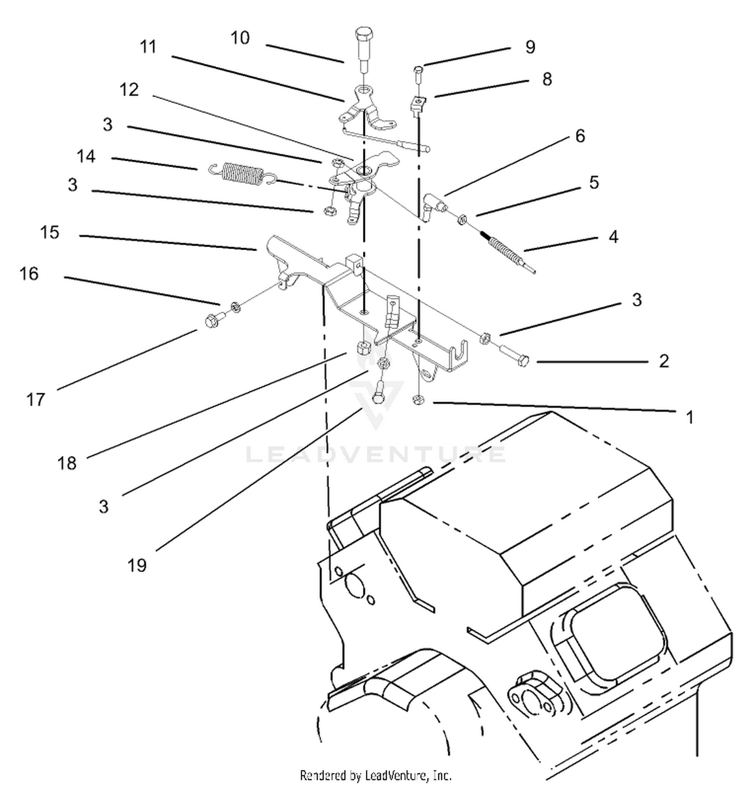 Throttle Linkage Assembly