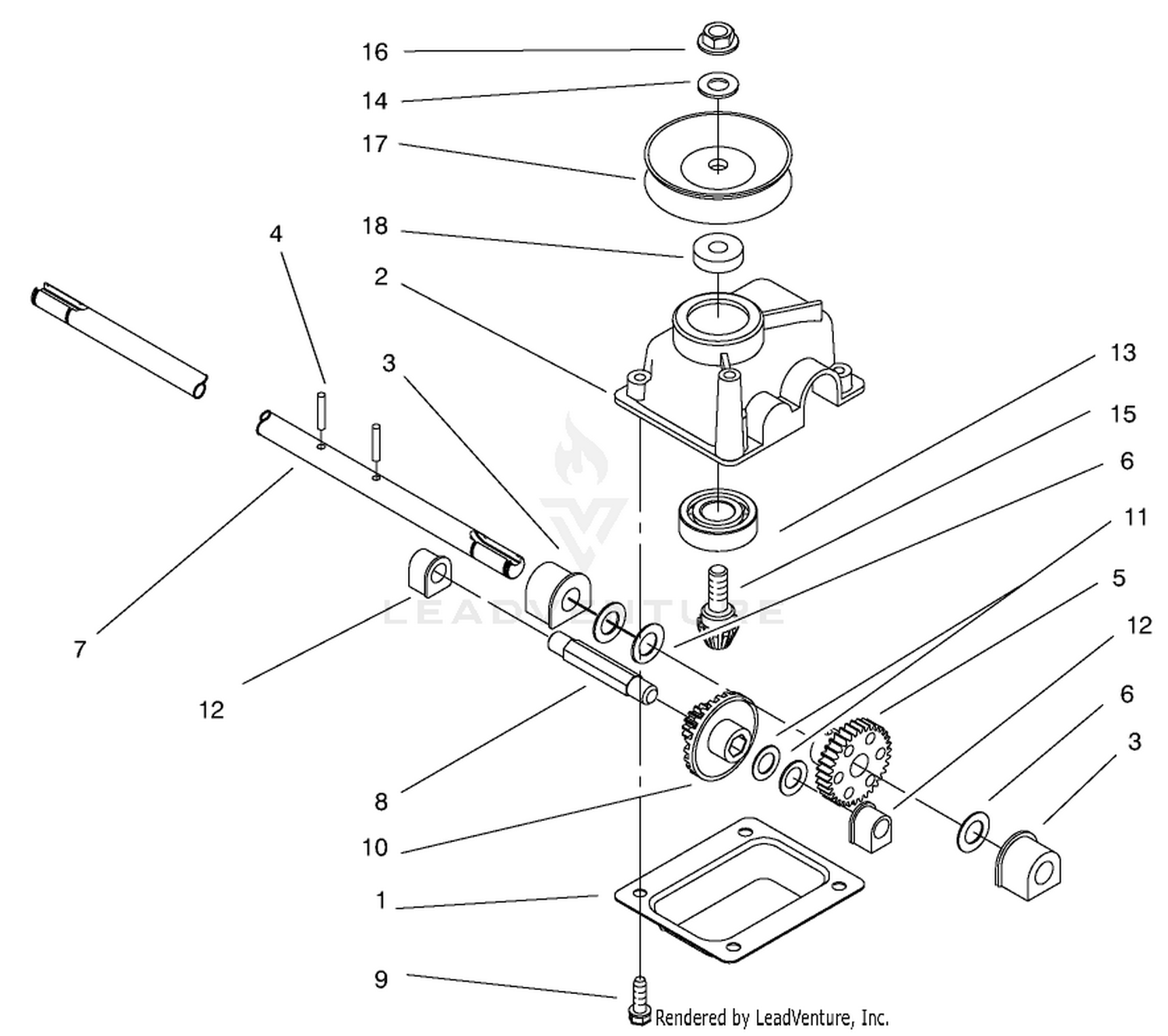 Gear Case Assembly