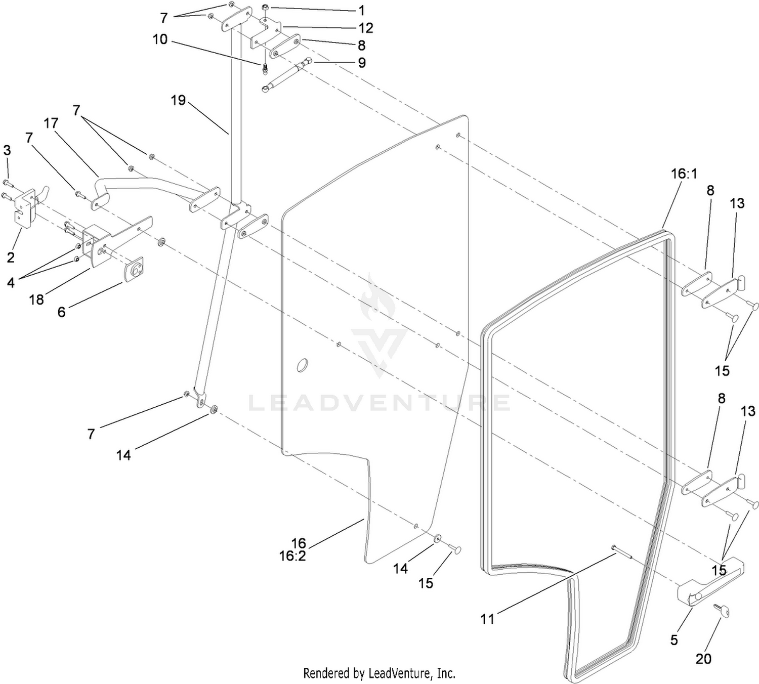 Left Door Assembly
