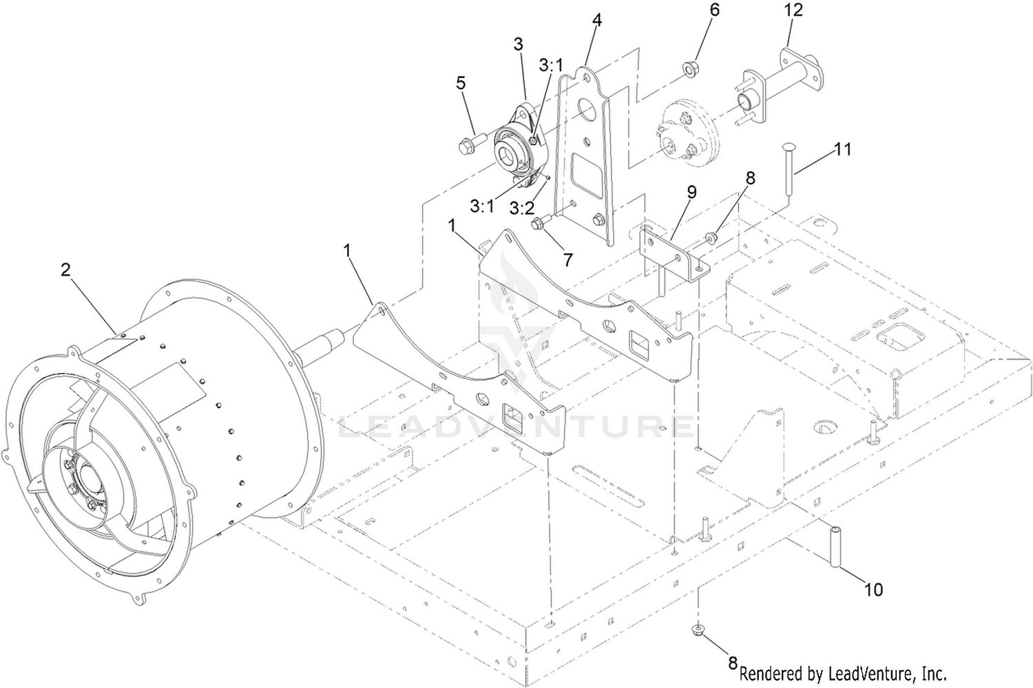Turbine Service Assembly No. 145-7489