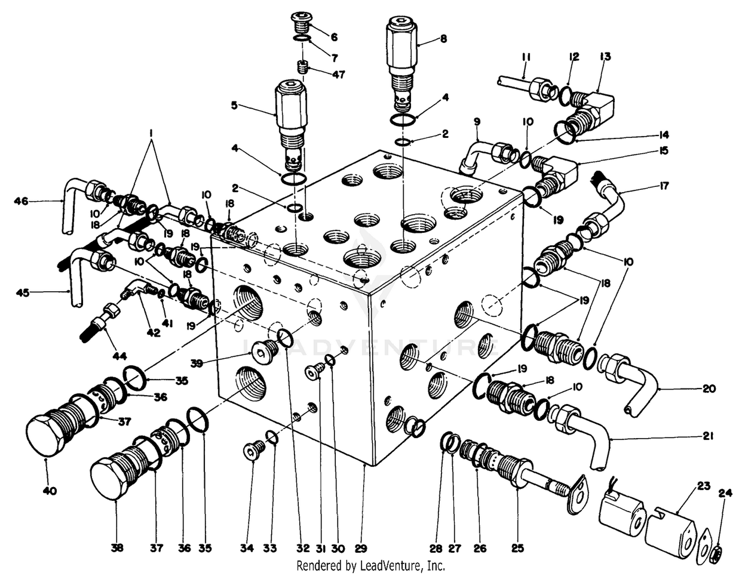 Pto Manifold Assembly