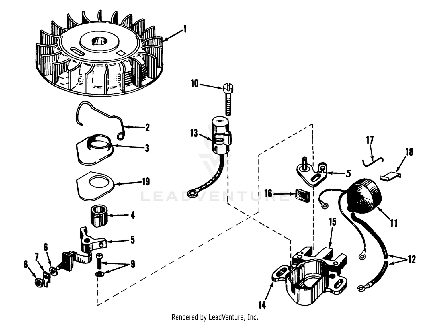 Magnet0 Assembly N0. 610689a