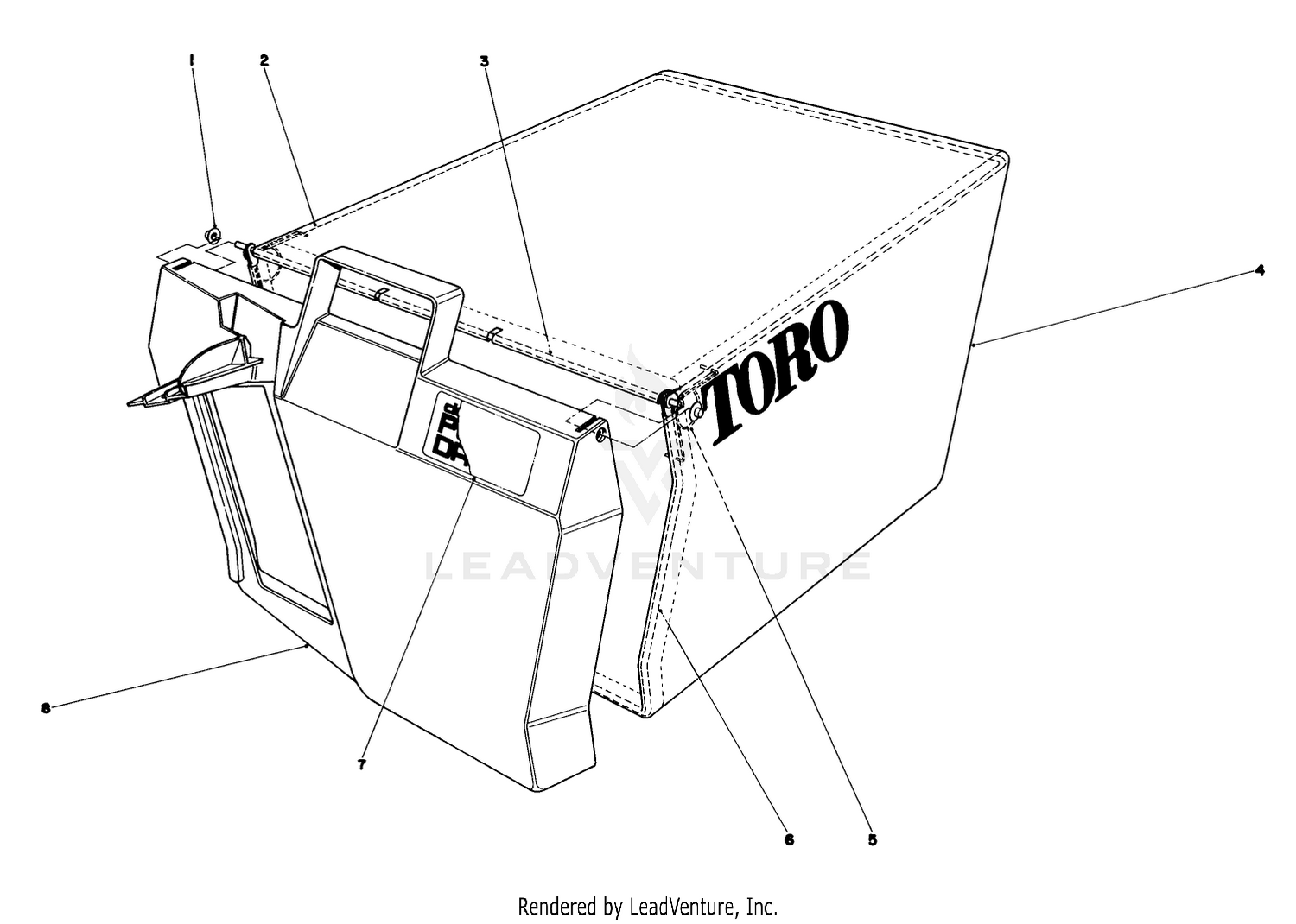 Grass Bag Assembly