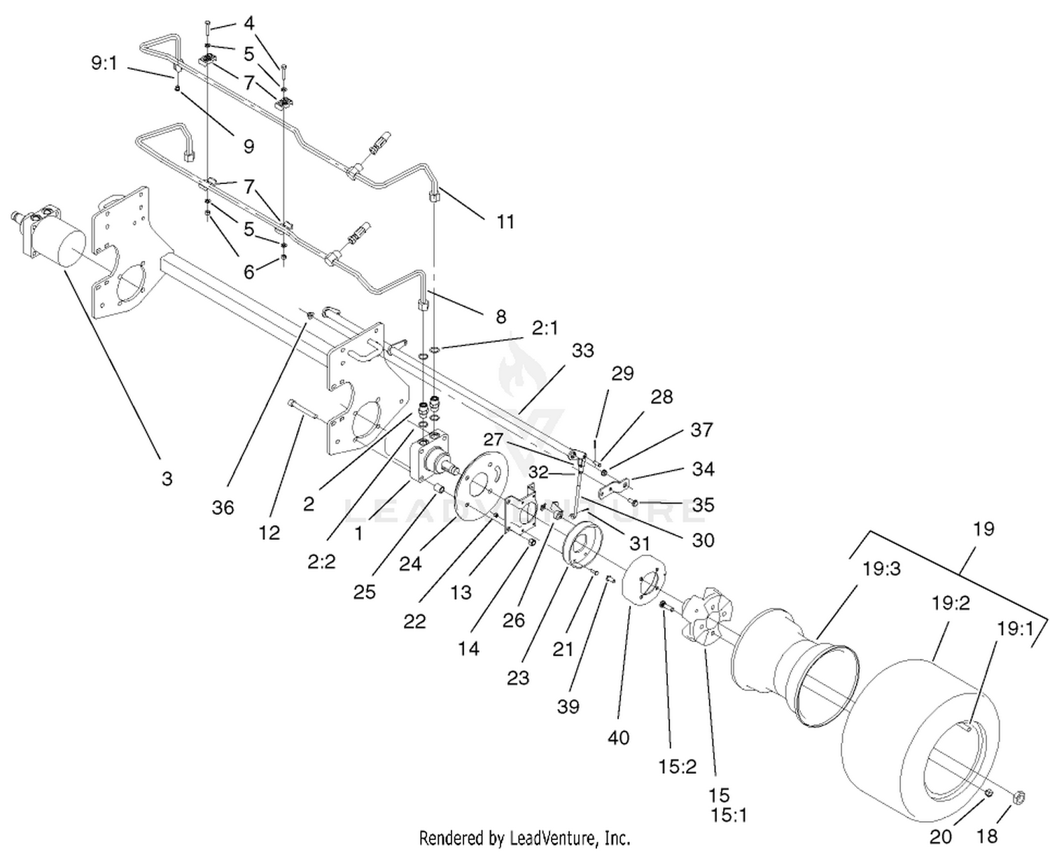 Front Wheel And Brake Assembly