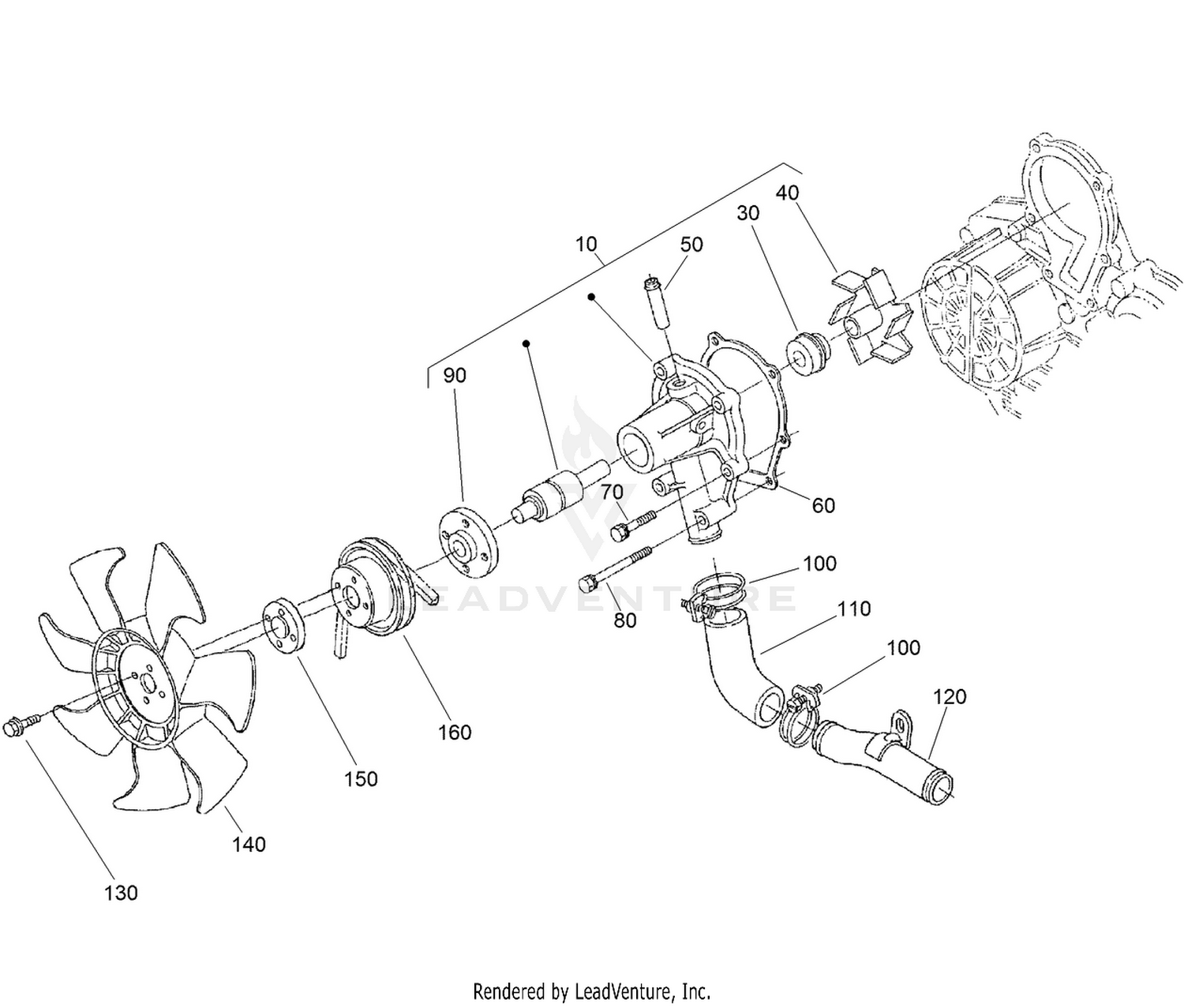 Water Pump Assembly