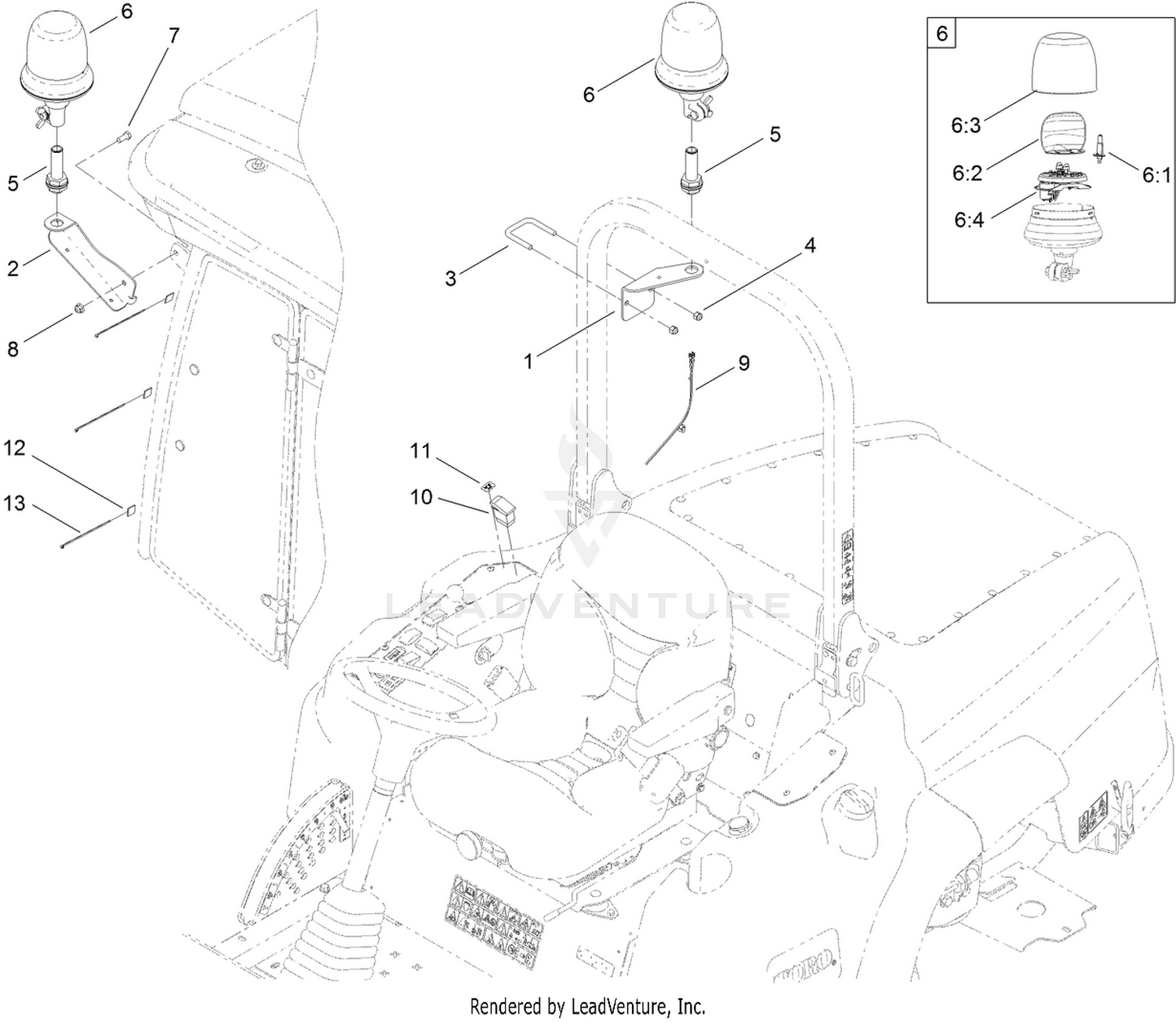 Beacon Kit Assembly No. 120-0256