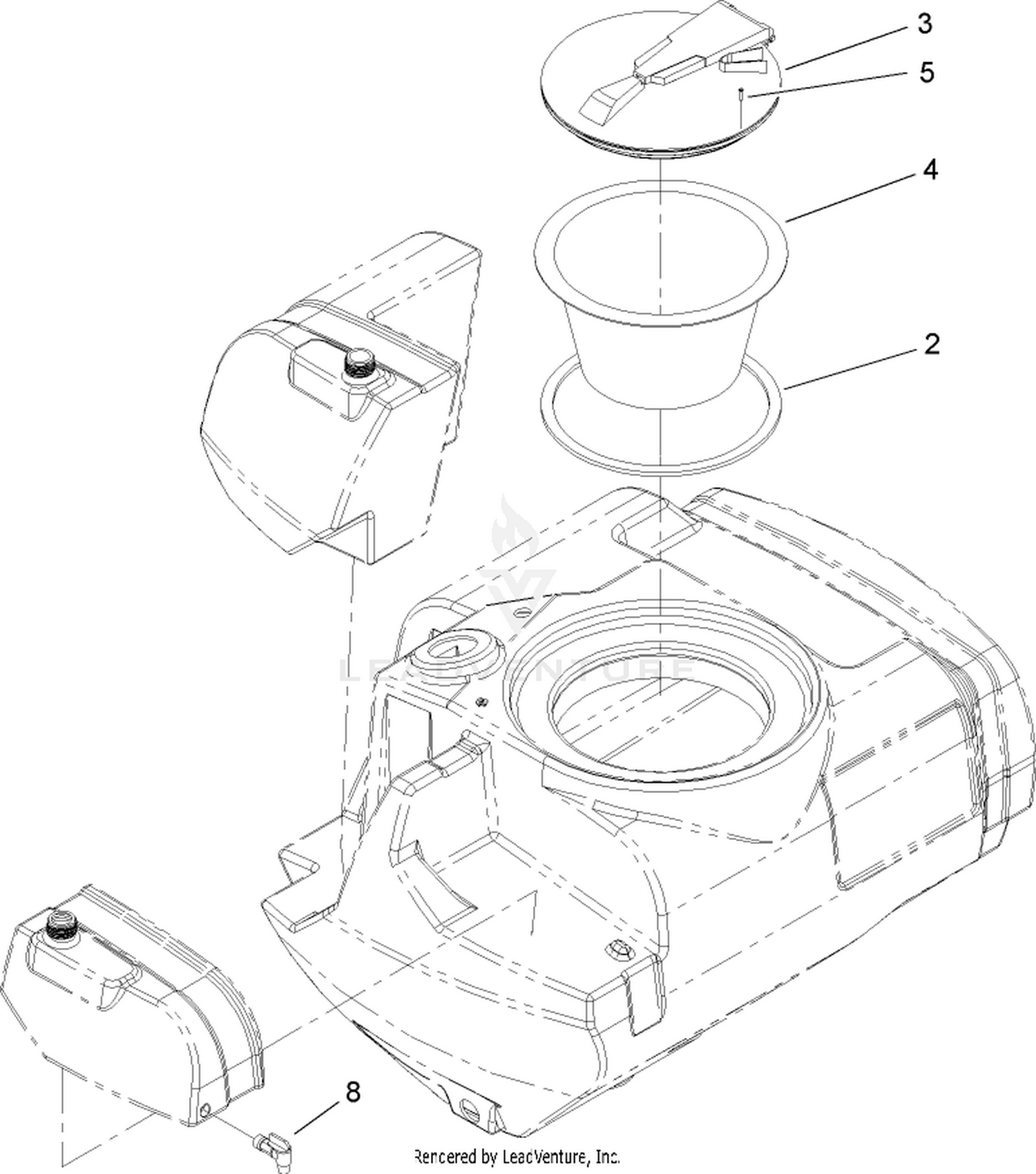 Main Tank Assembly