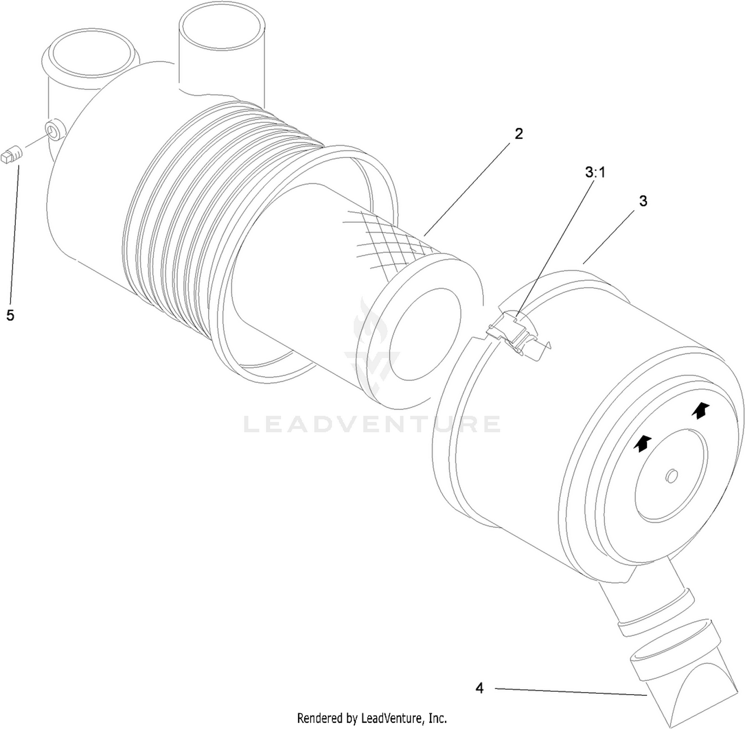 Air Cleaner Assembly No. 93-2190