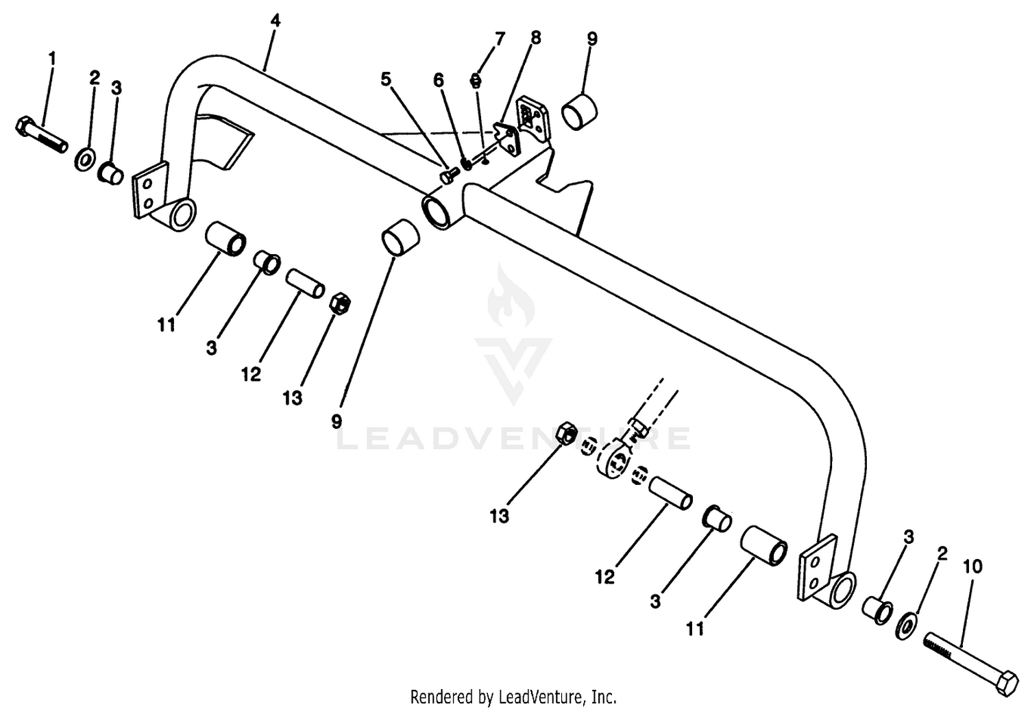 Cutting Unit Carrier Frame Assembly