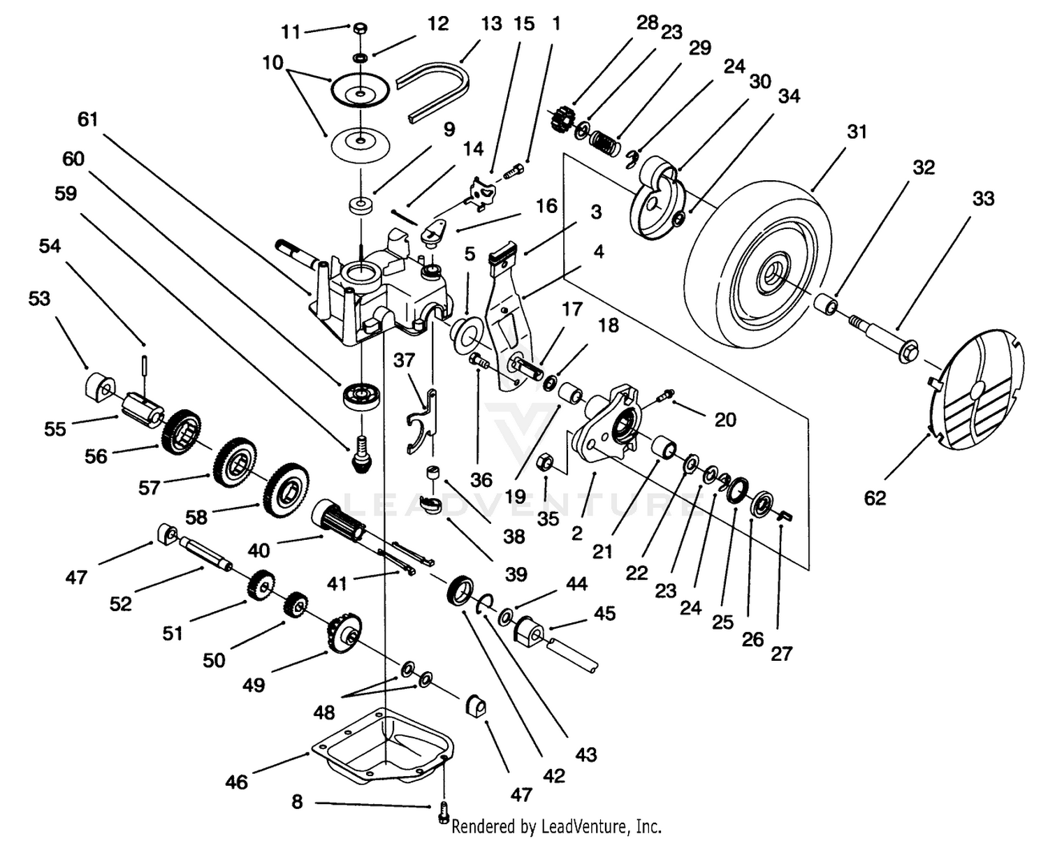 Gear Case Assembly