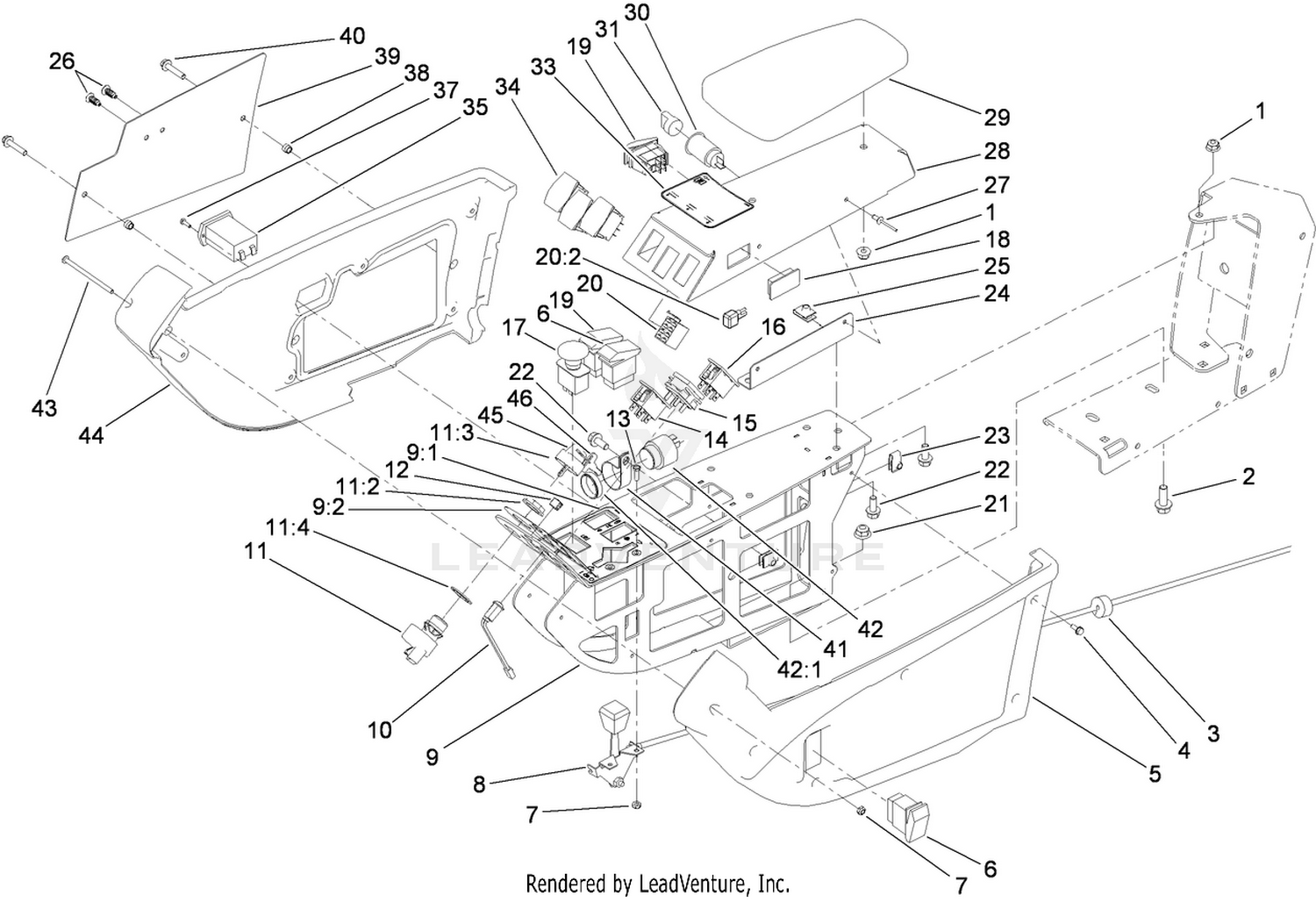 Control Console Assembly