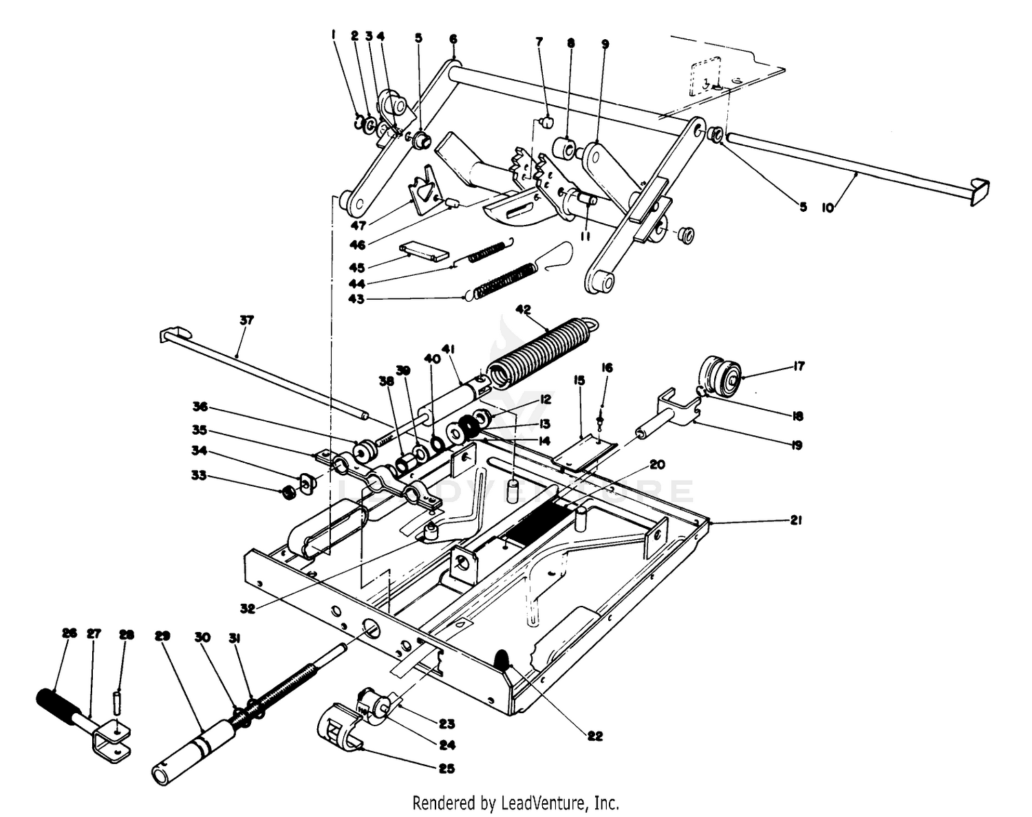 Deluxe Seat Kit Model No. 30786 (continued)