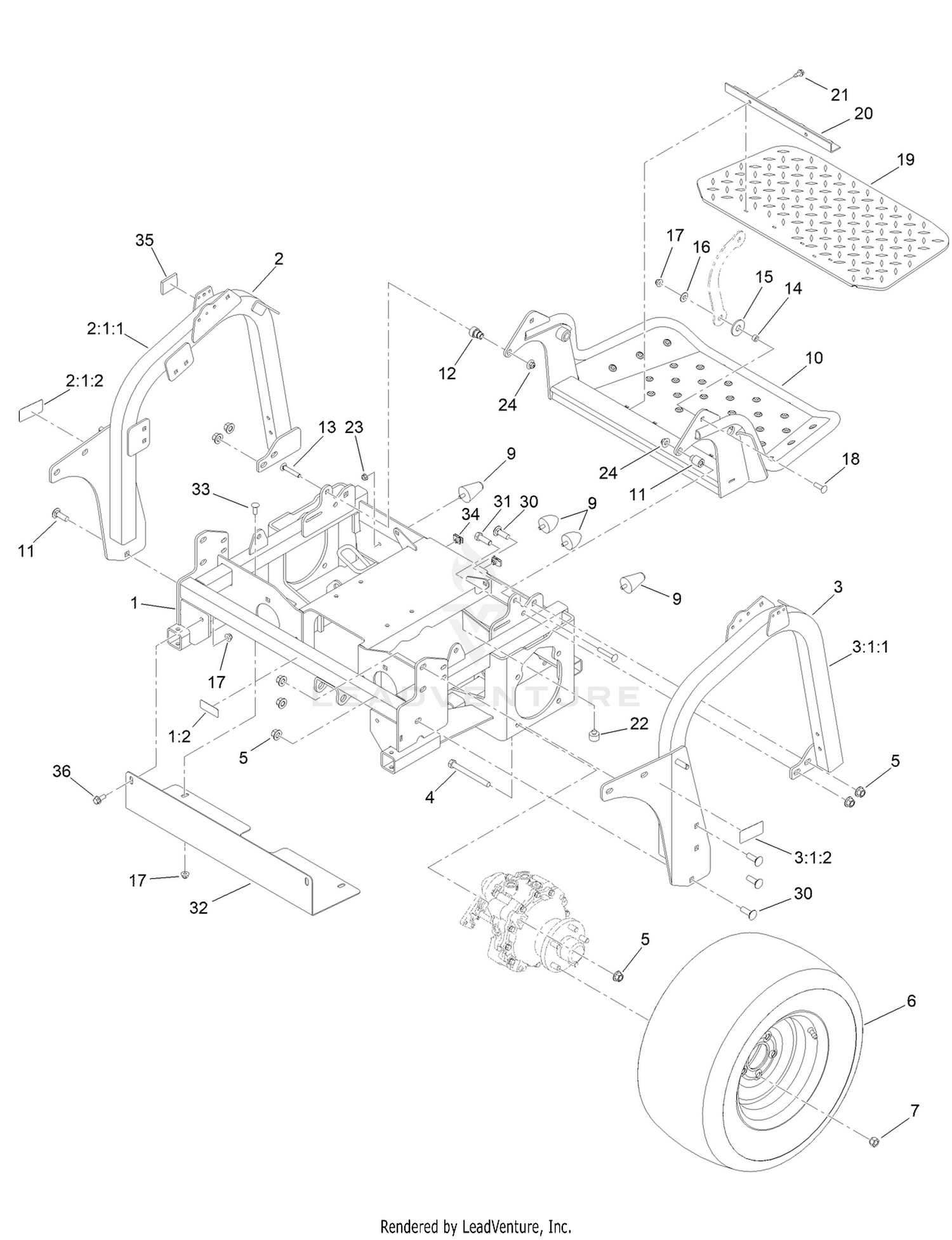 Main Frame Assembly