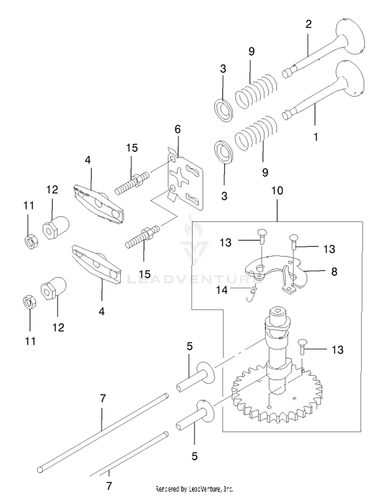 Valves/Camshaft Assembly