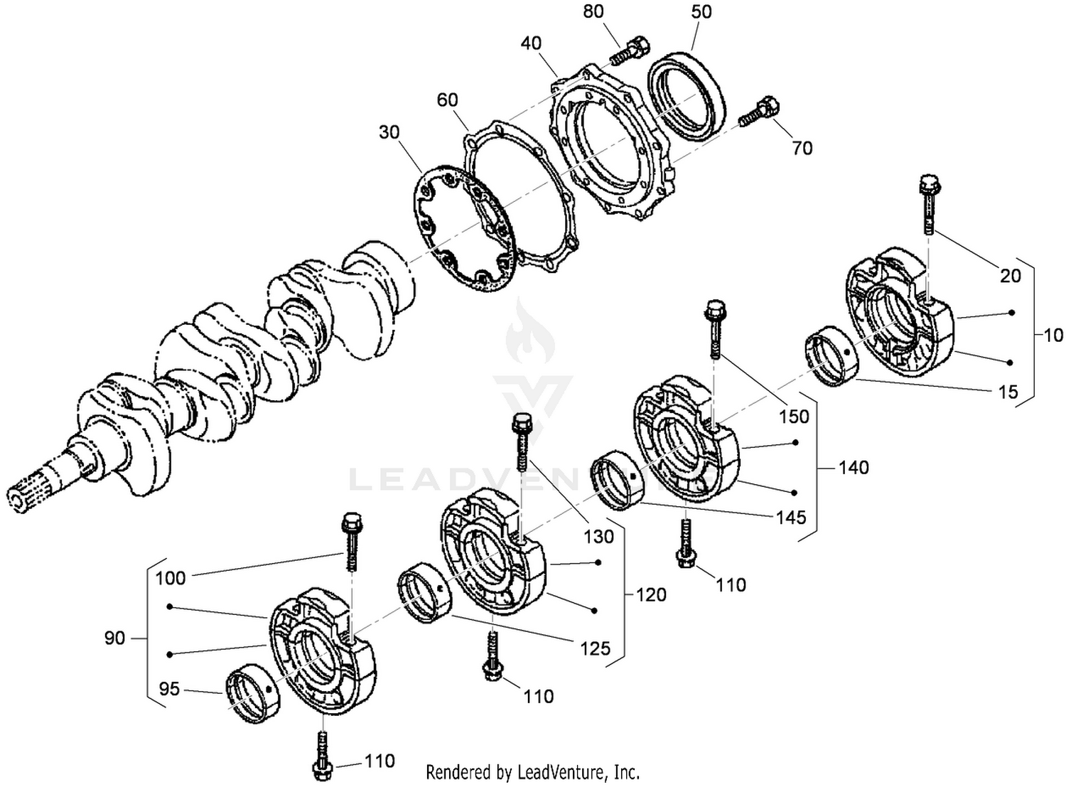 Main Bearing Case Assembly