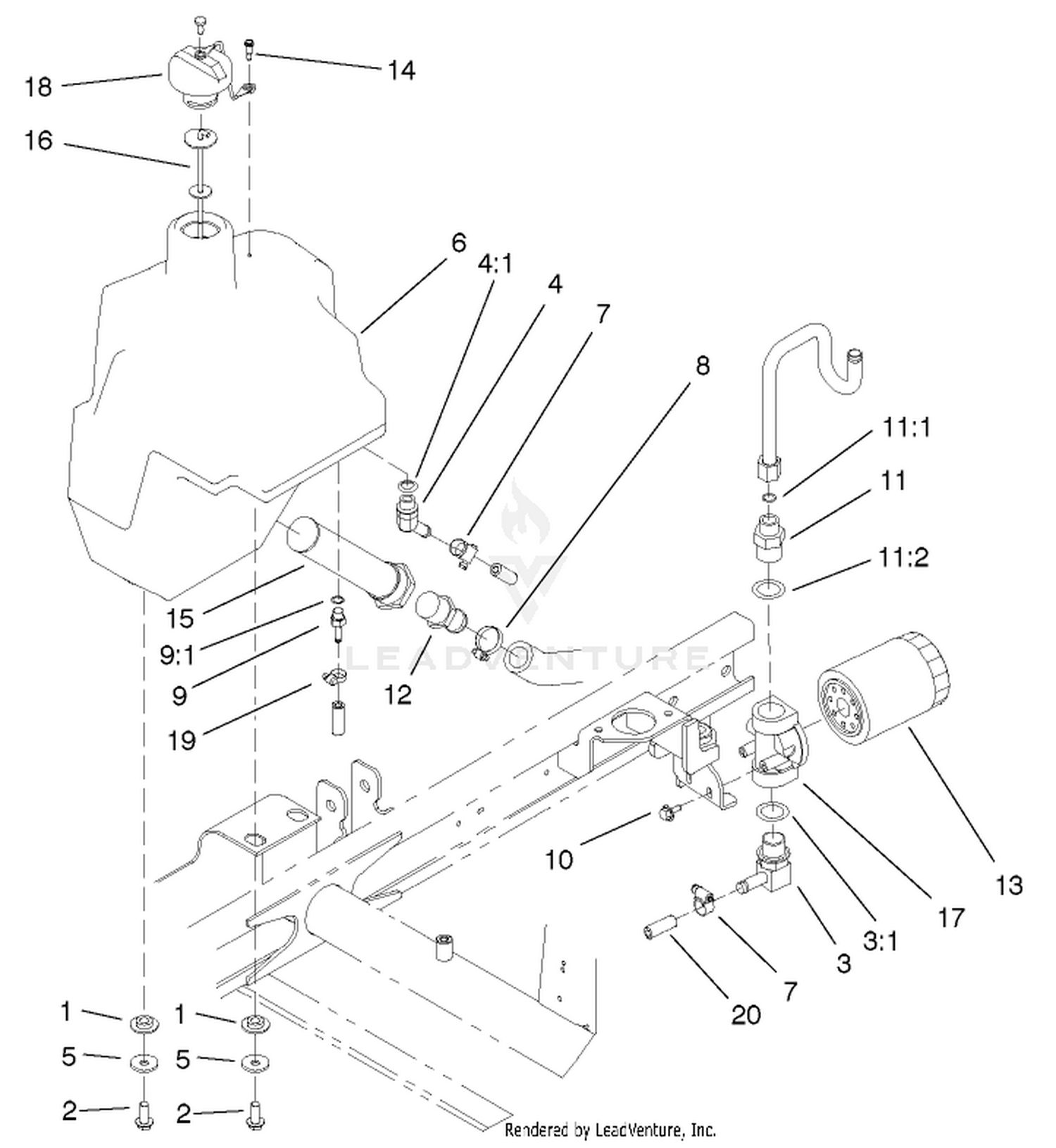 Hydraulic Tank Assembly