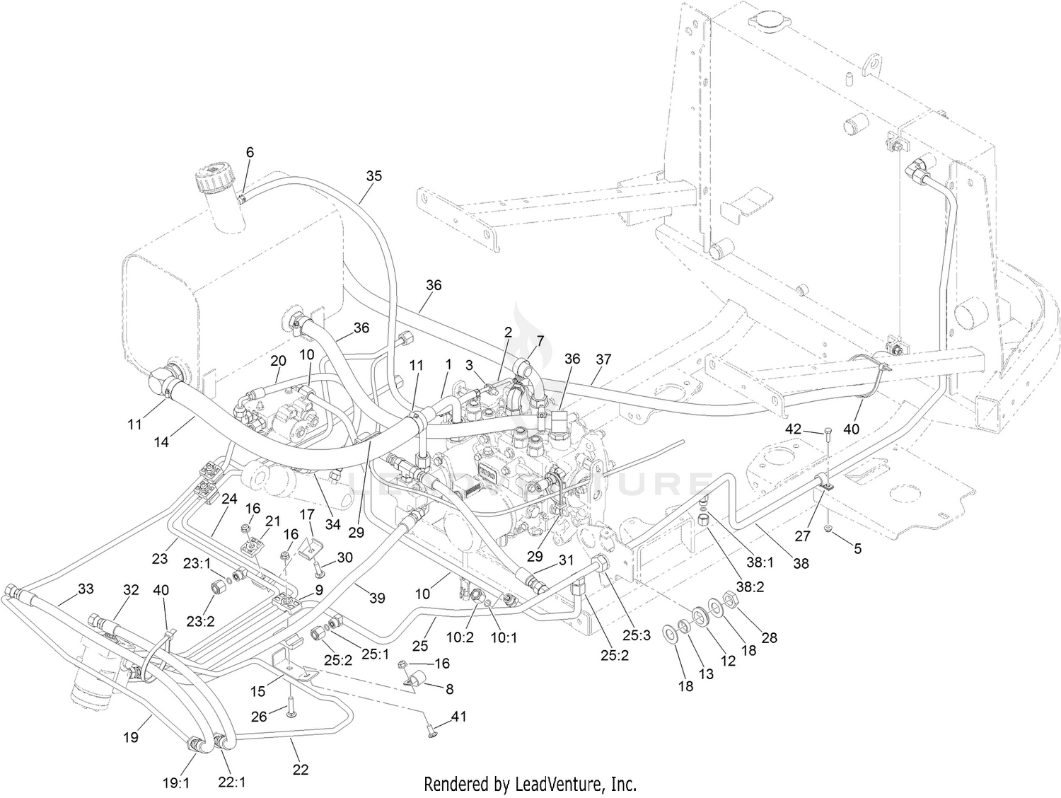 Hydraulic Tube and Hose Assembly
