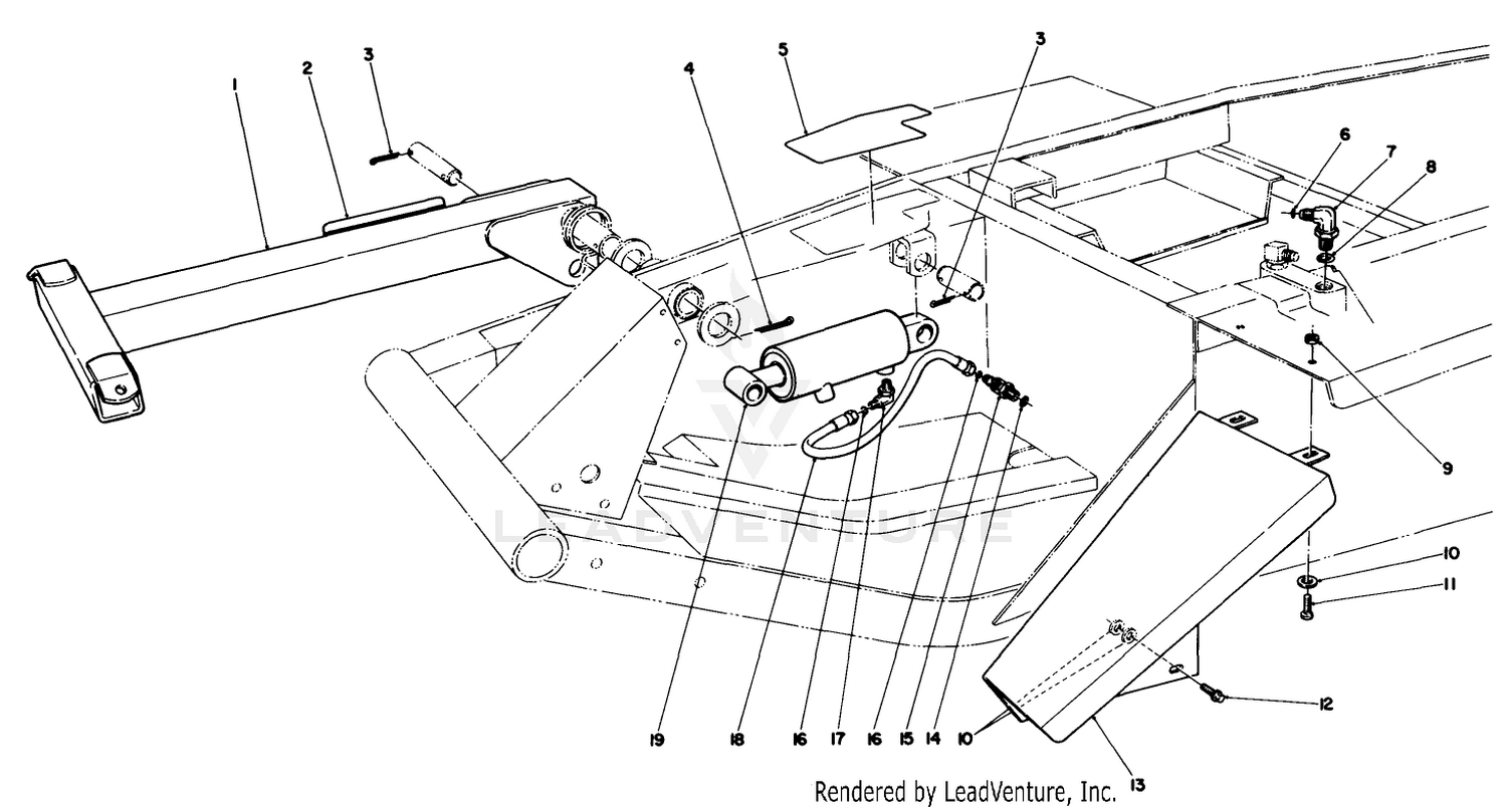 Retrofit Kit No. 66-1230 (for Non-Power Steering 300 Series Groundsmasters)