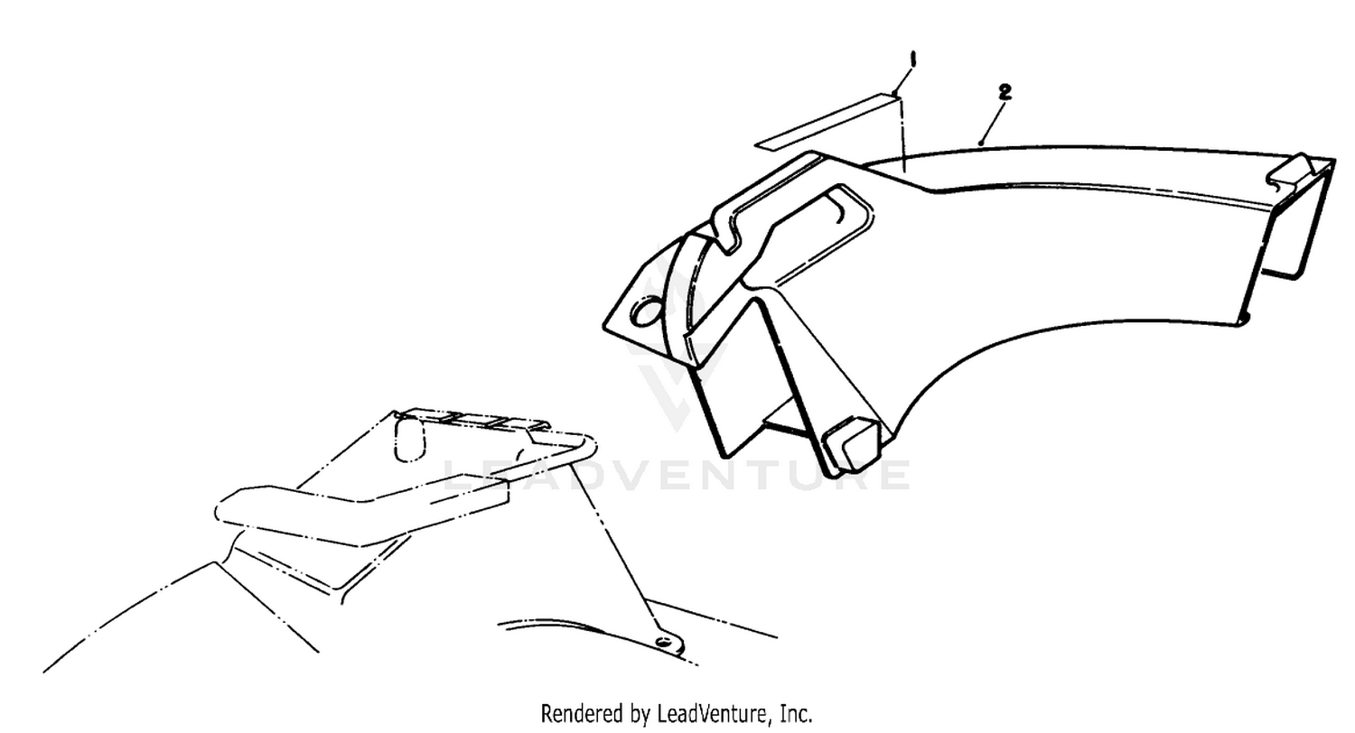 Side Discharge Chute Model No. 59168 (optional)