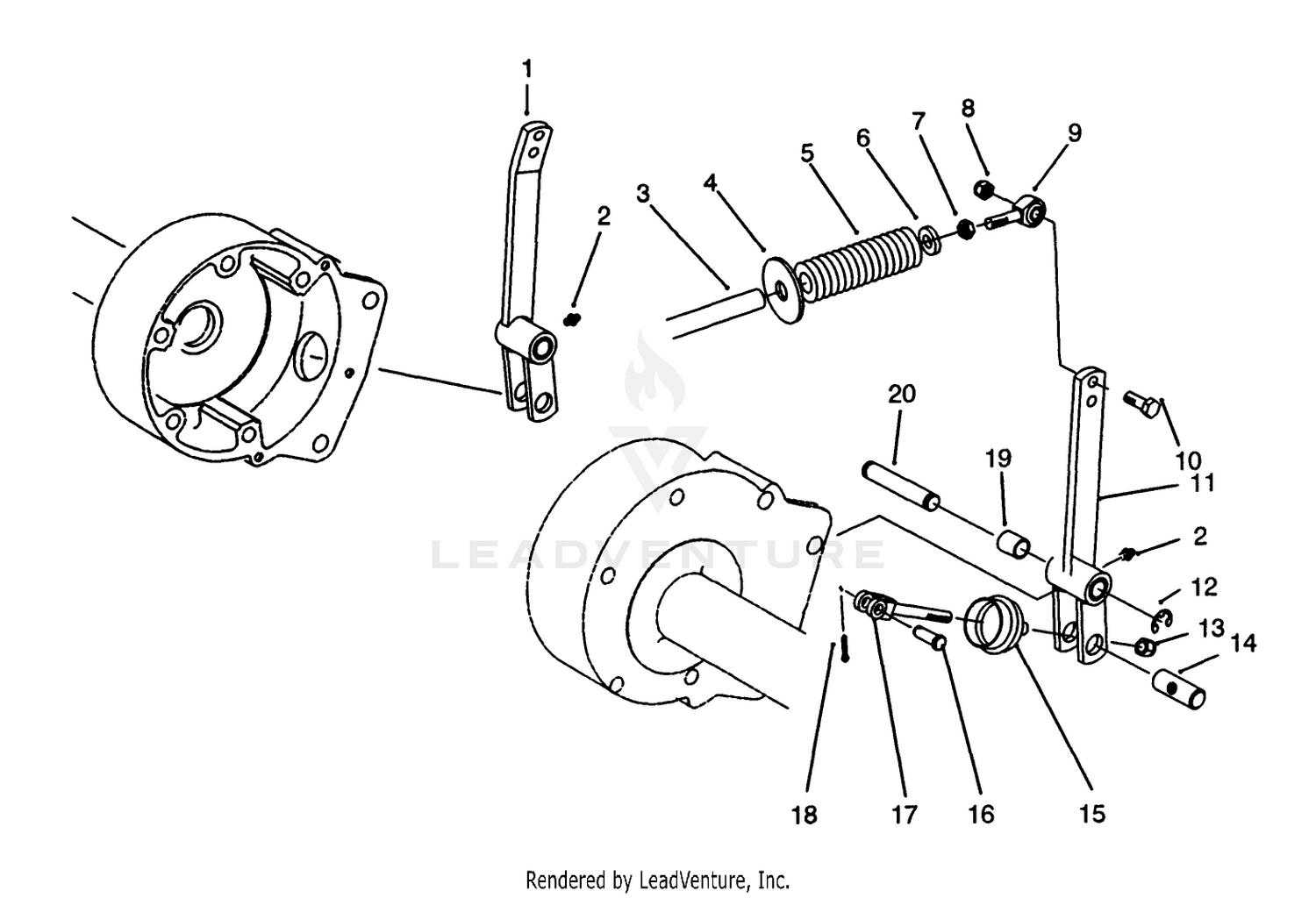 Brake Linkage Assembly