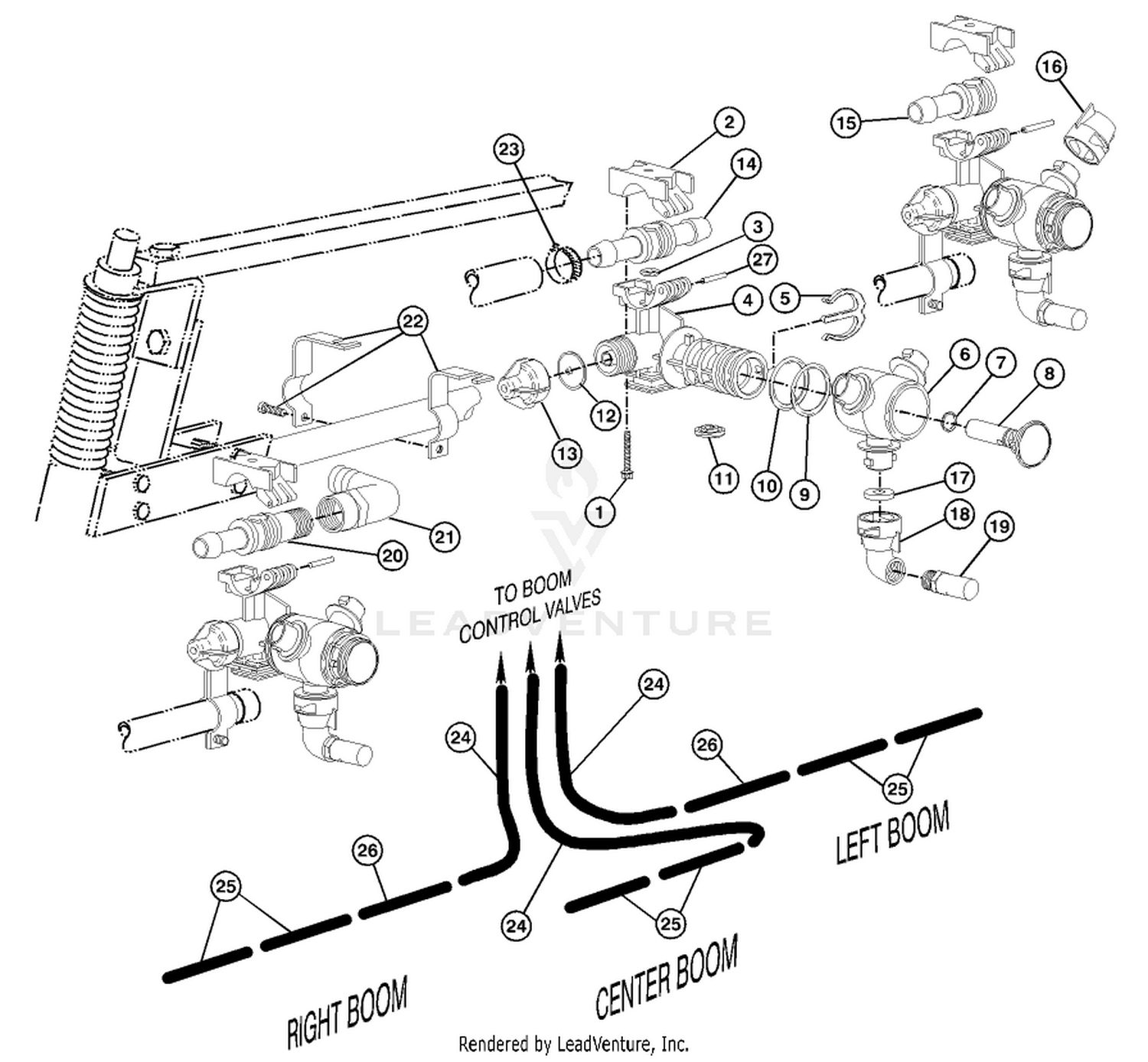 TURRET BODIES  BOOM HOSES