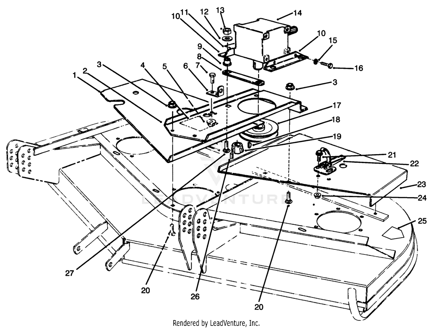 Covers And Gear Box Assembly