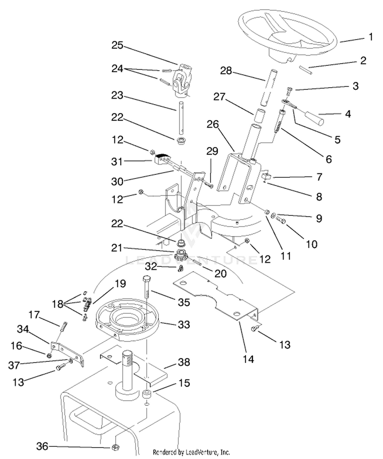 Steering Asm