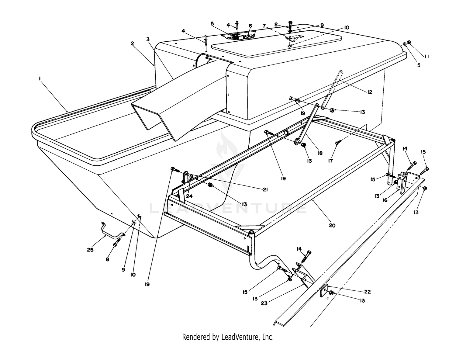 Hopper  Frame Assembly