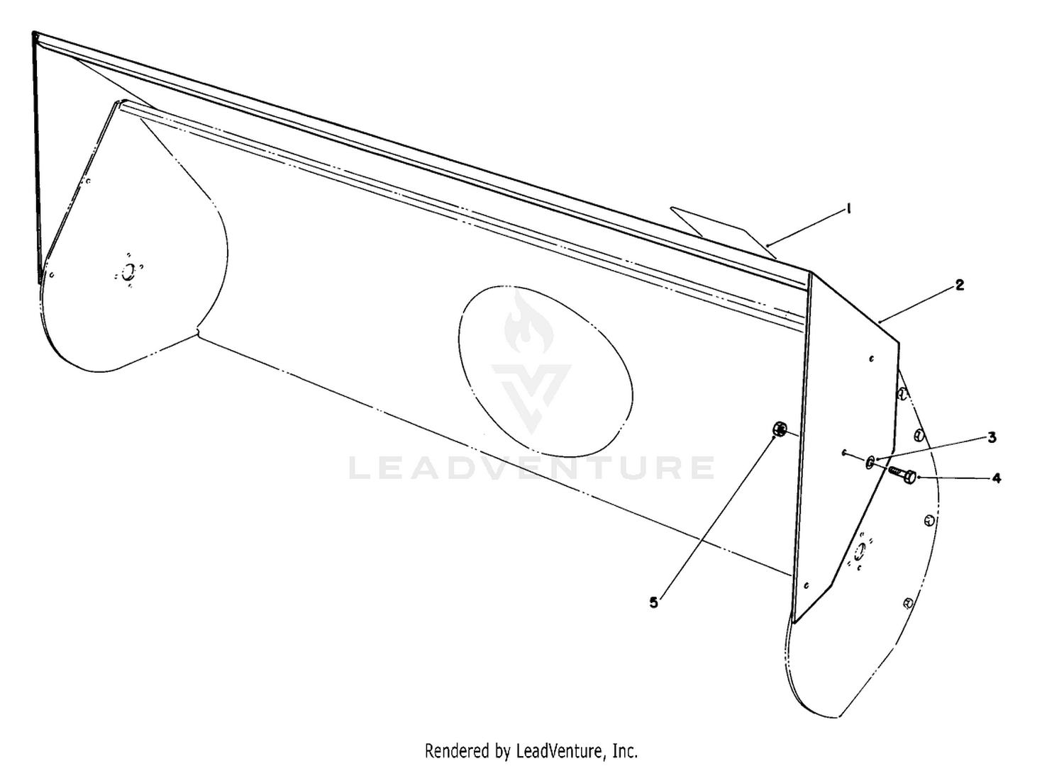 44" Auger Extension Kit Model No. 62-5780 (optional)