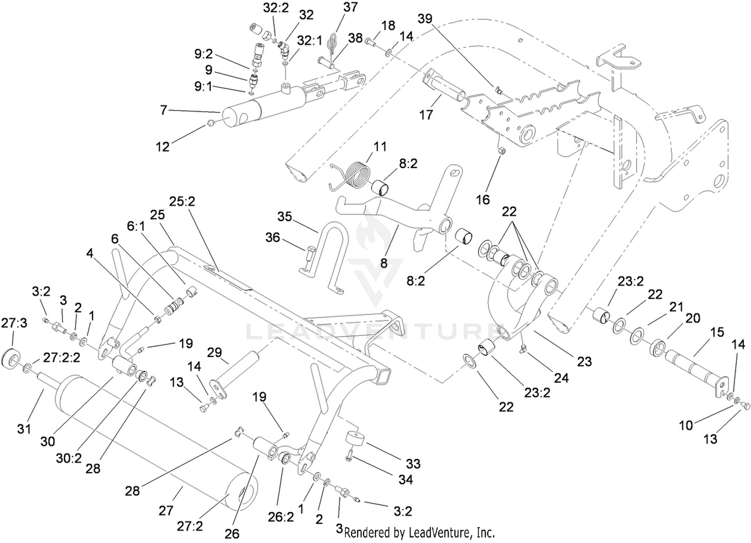 Center Pull Frame Assembly